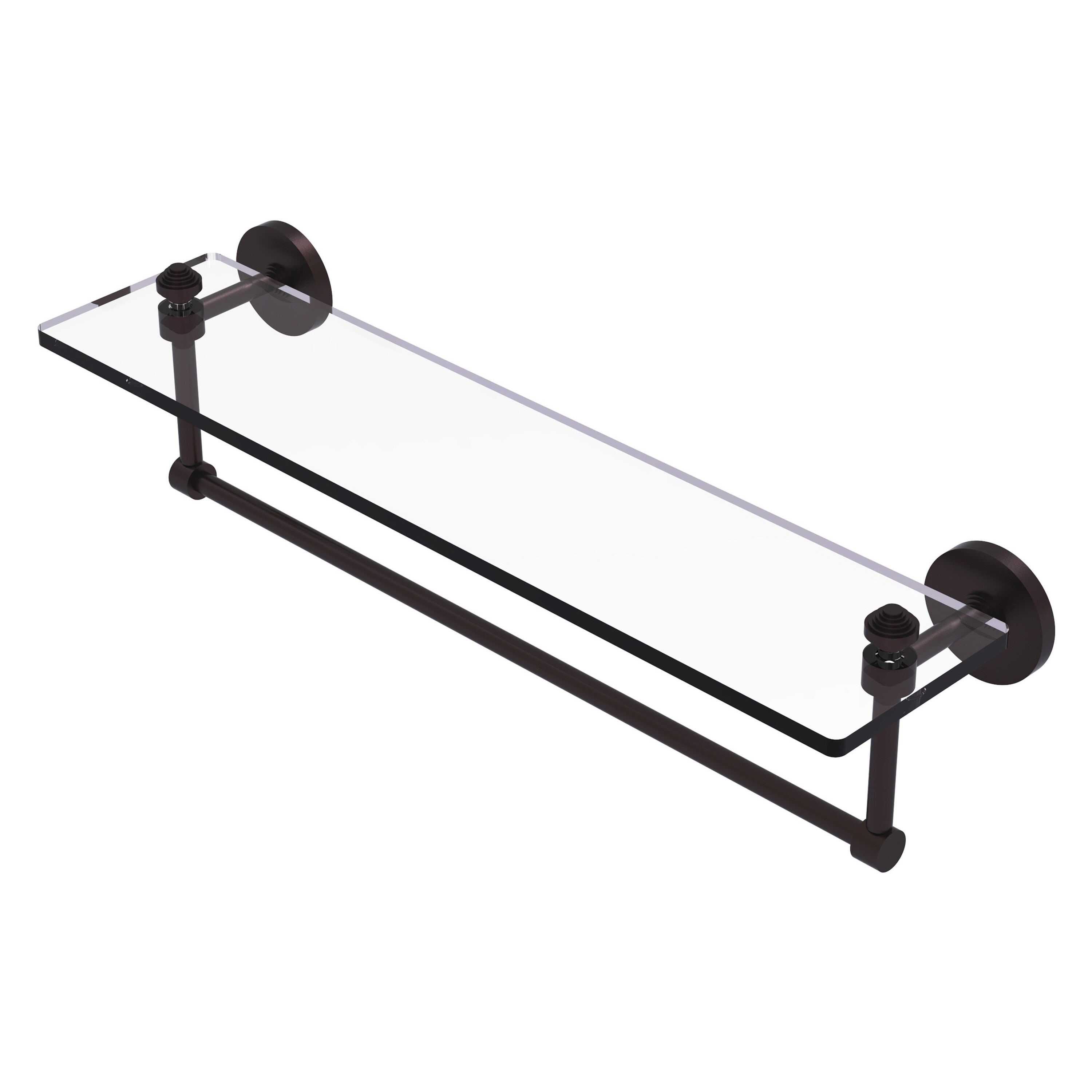 Allied Brass SB-1TB/22-ABZ Southbeach Antique Bronze Wall mount Bathroom Shelf ( 22-in x 5-in x 5-in )