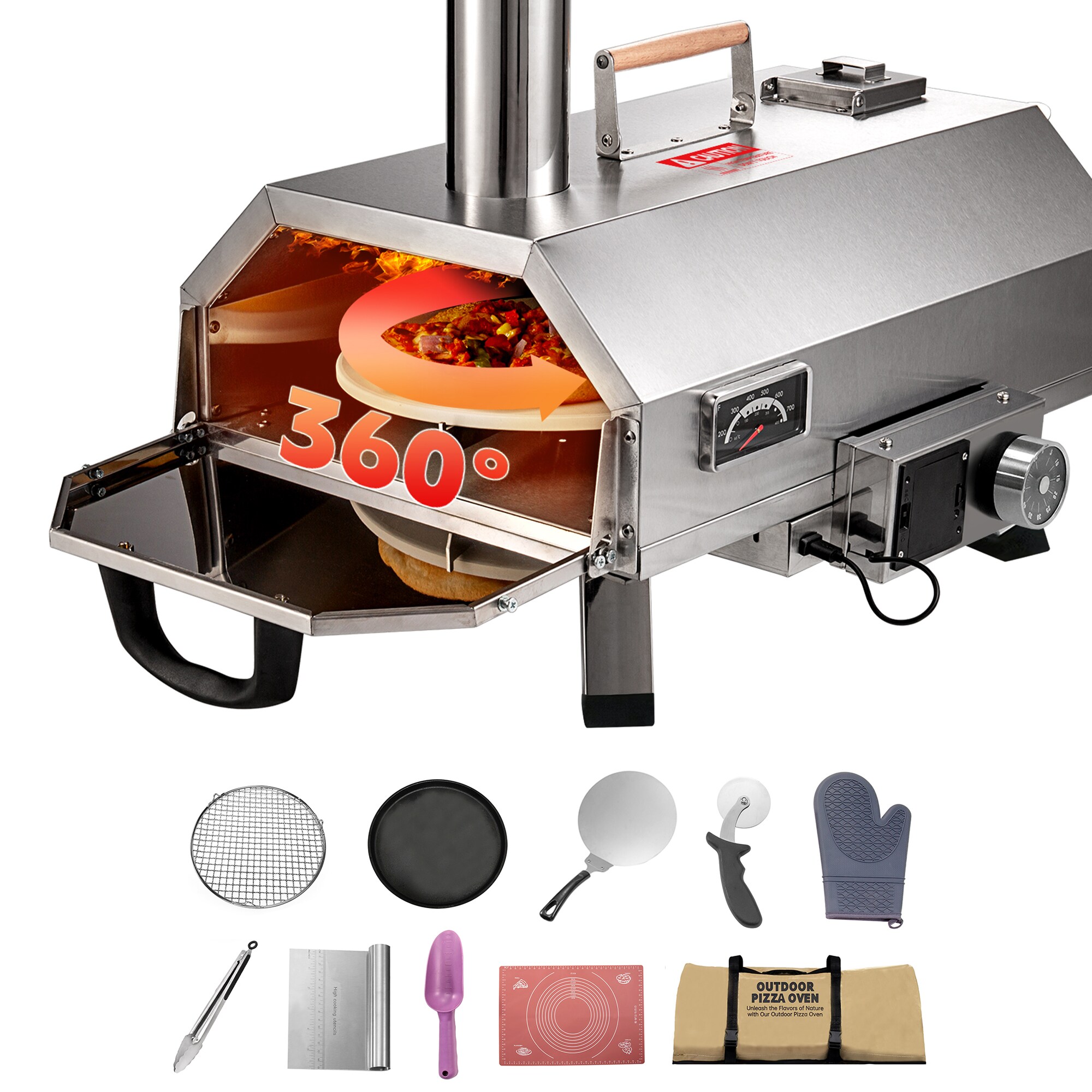 Xspracer ML-PO362 Outdoor-Pizza-Ovens - View #9
