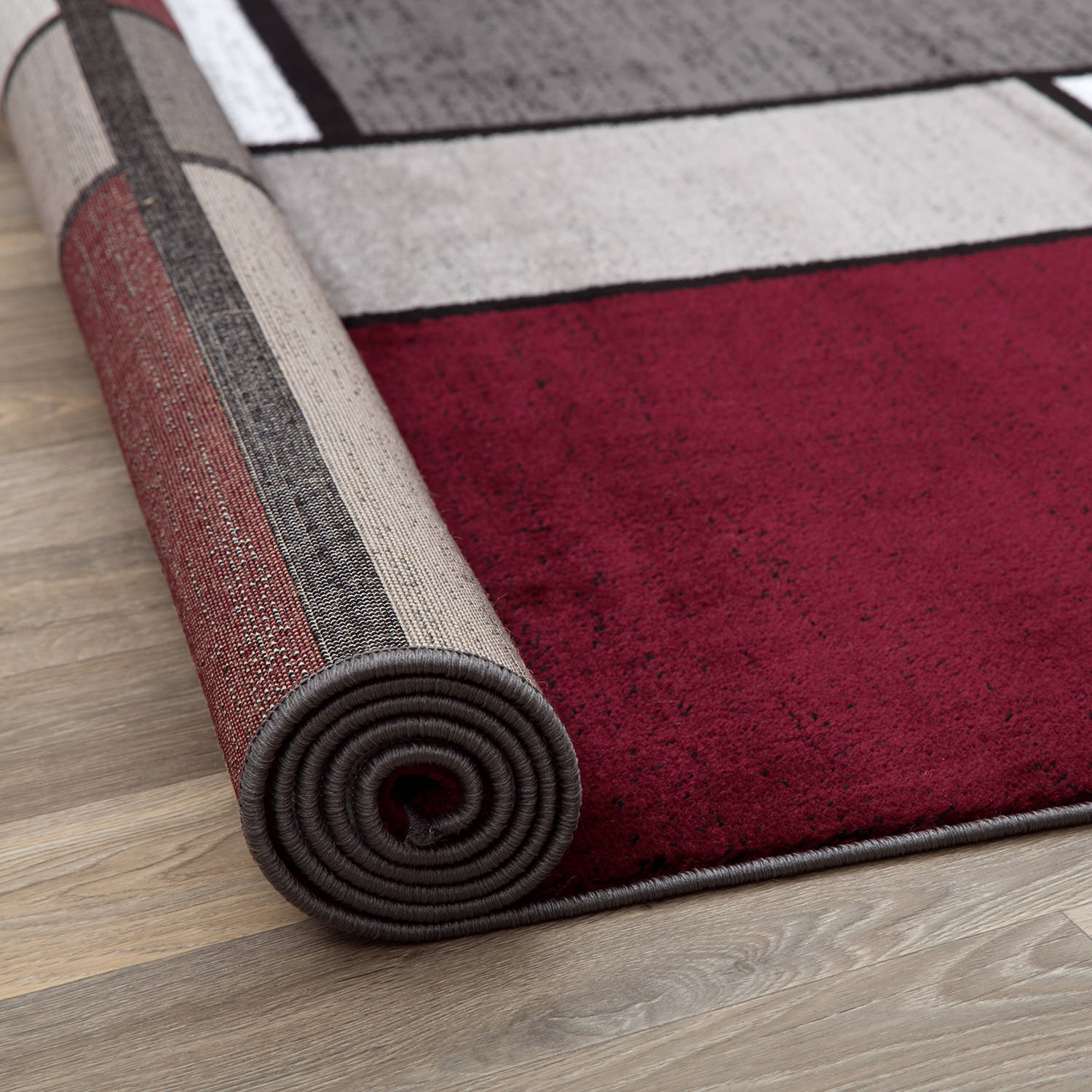 World Rug Gallery 106 RED 5X8 rugs - View #3