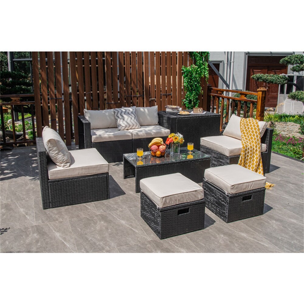Clihome CNBL-09BLKPRD Patio-Conversation-Sets - View #3