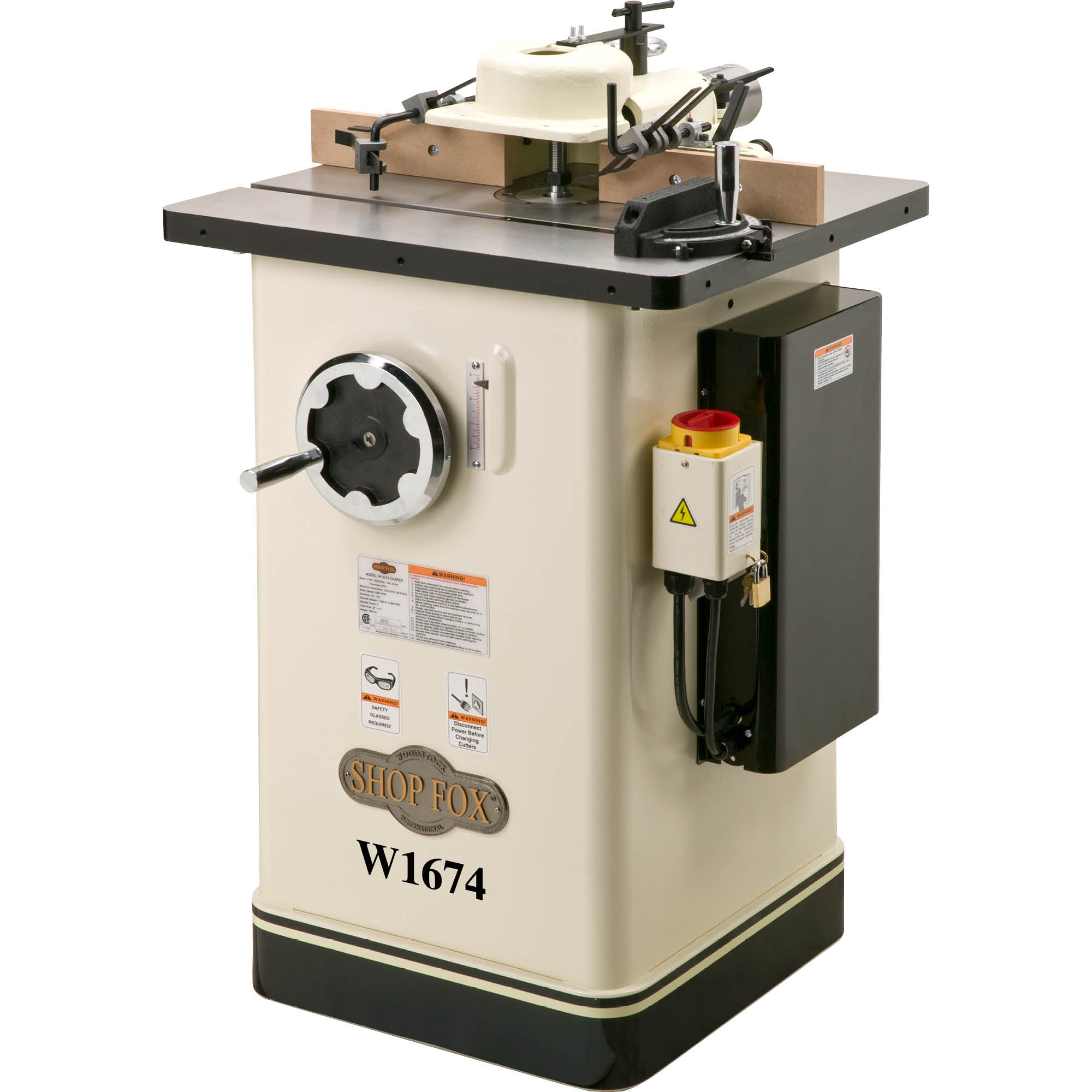 Shop Fox W1674 1/2-in 18 -Amp 2 -HP Brushless Fixed Router with Table and No (bare tool)
