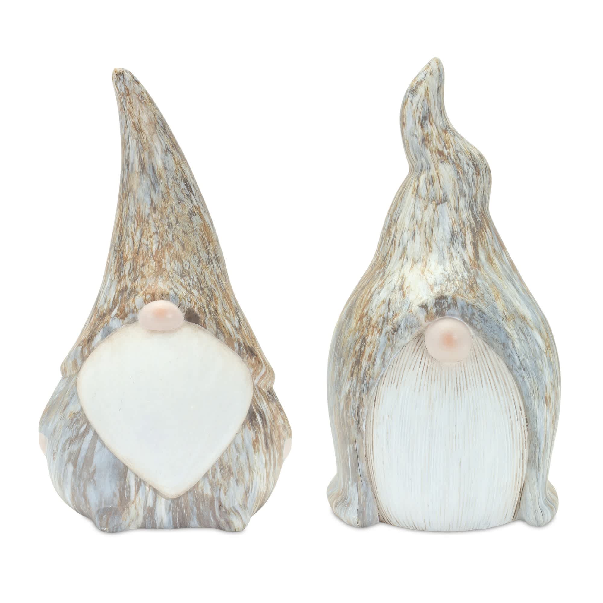 Melrose International 85557DS Gnome (Set of 2) 10.5H 11H Terra Cotta
