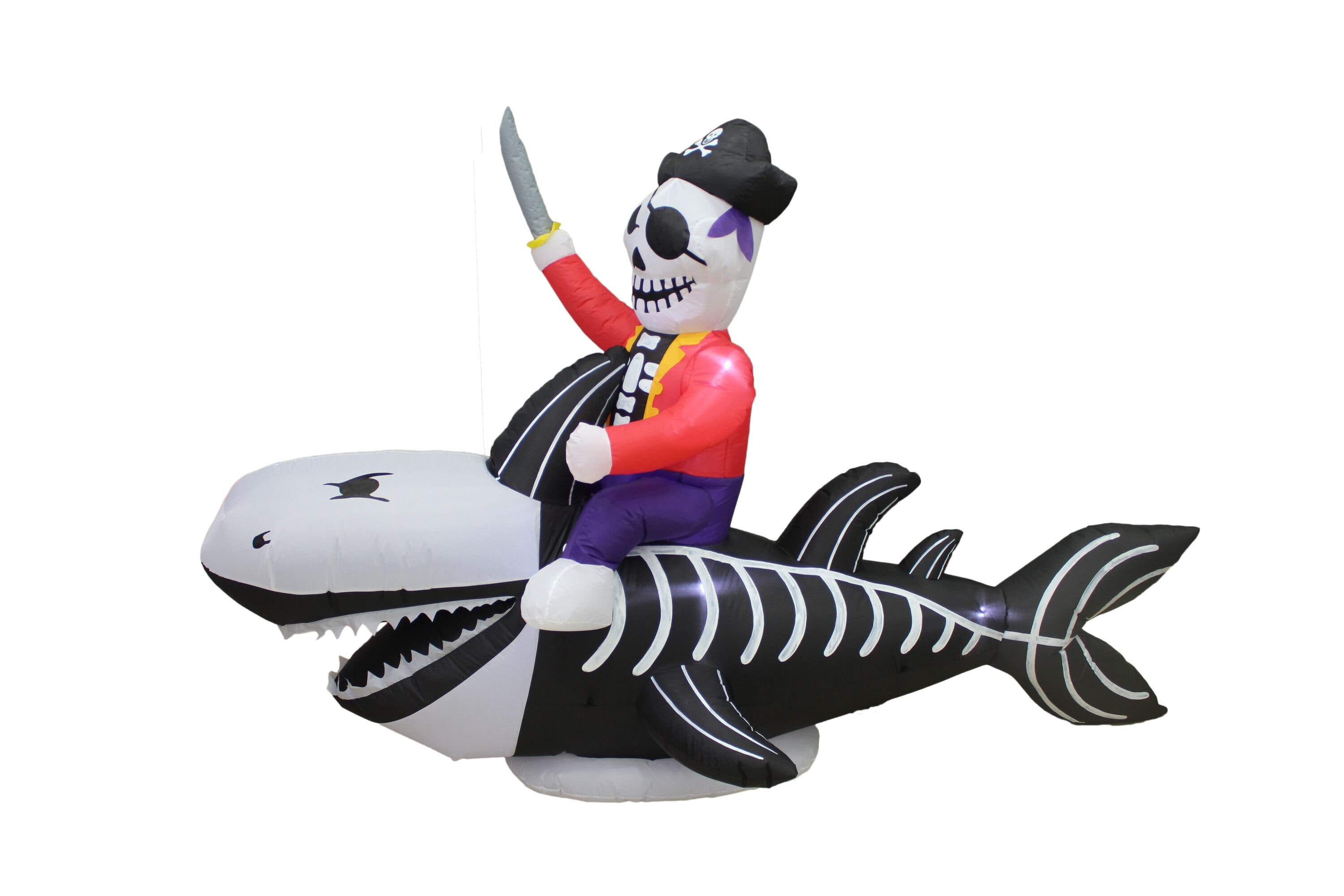 A Holiday Company HC-43885 5.02-ft Lighted Skeleton Inflatable