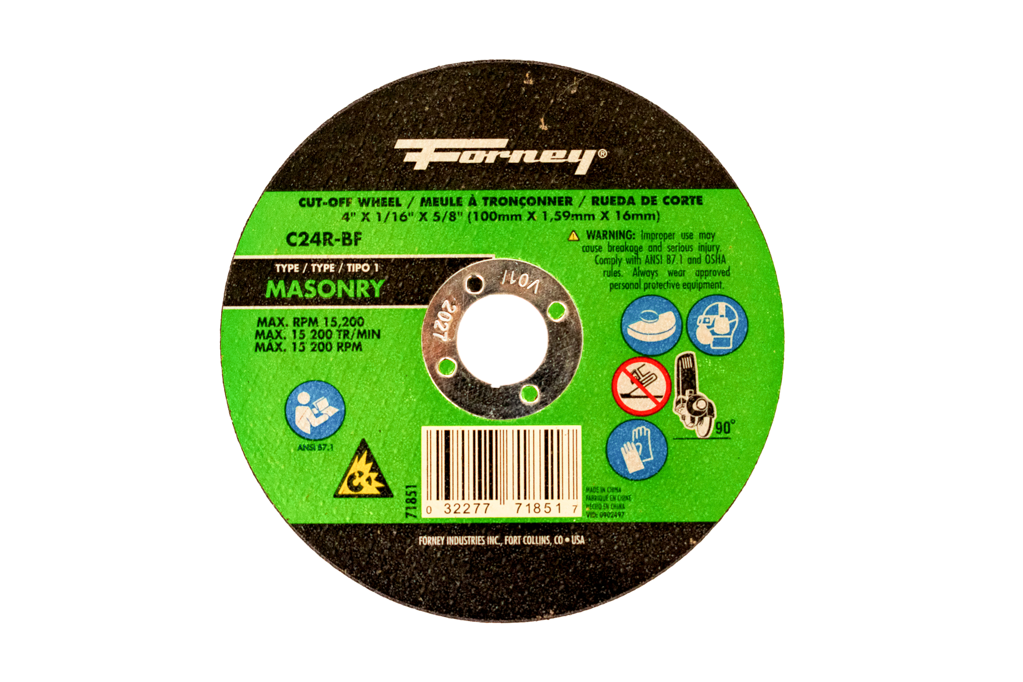 Forney 71851 Abrasive-Wheels - View #2