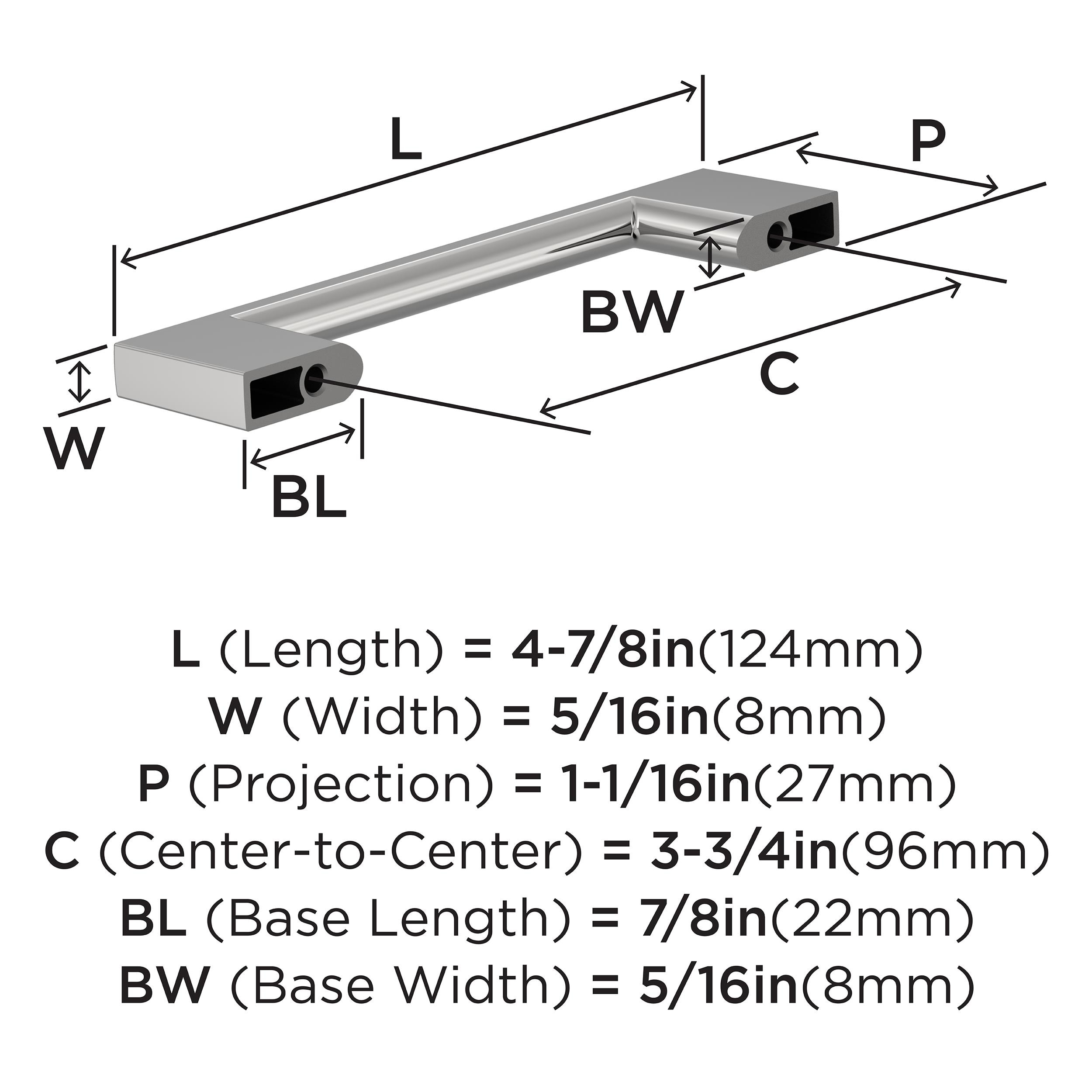 Amerock 10BX3713126 Cabinet-Pulls - View #4