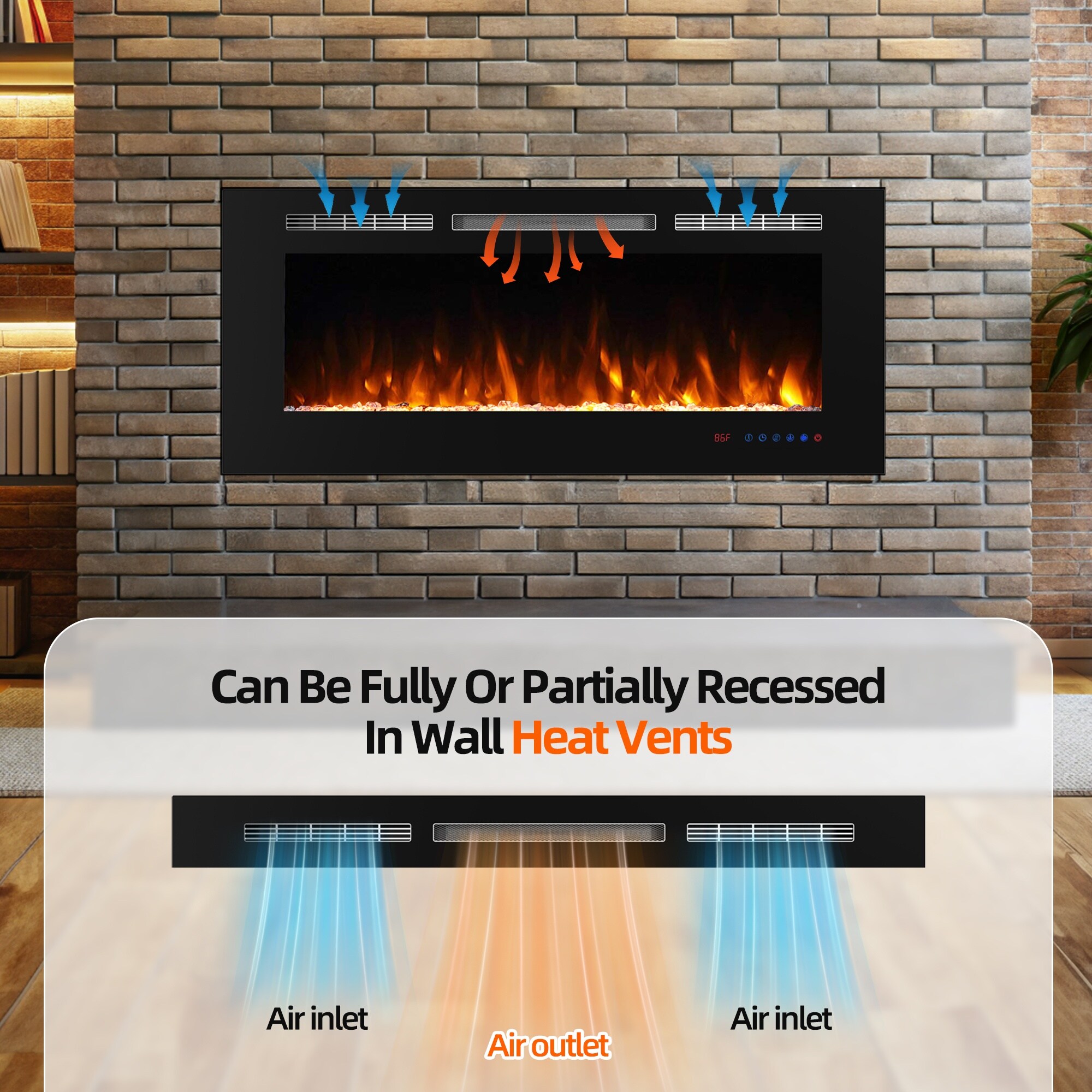 EdenDirect LW-EF50 Electric-Fireplaces - View #5