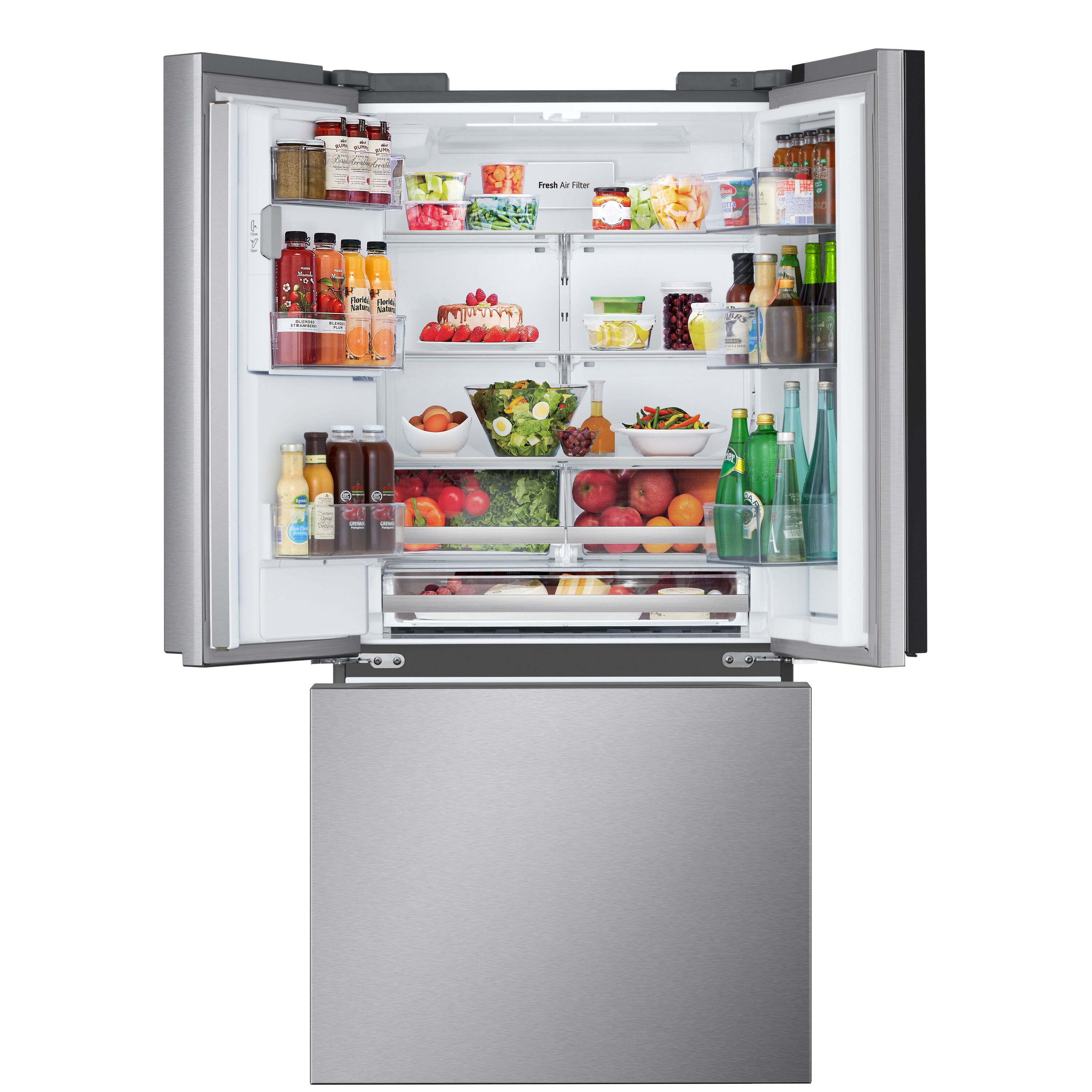LG LF25S6560S French-Door-Refrigerators - View #2