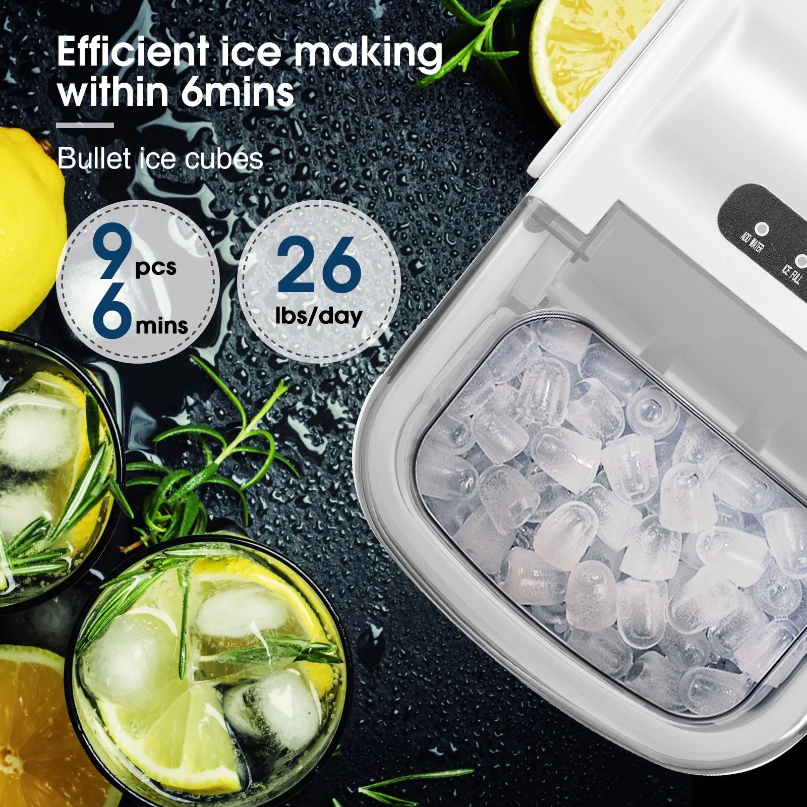 Antarctic Star Z5812H-WHITE Commercial-Ice-Makers - View #4