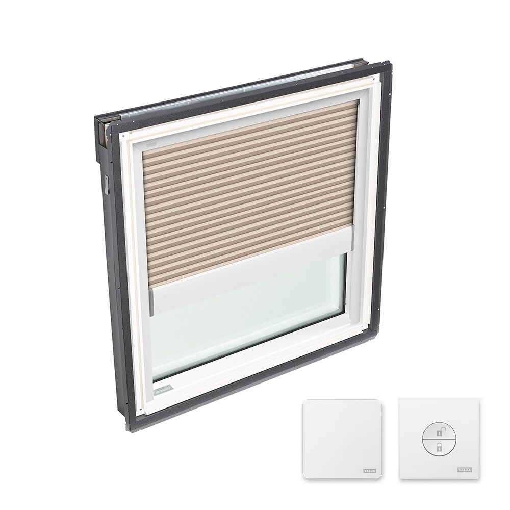 VELUX 30.06-in x 30-in Fixed Deck Mount Skylight with Laminated Low-e Argon Glass