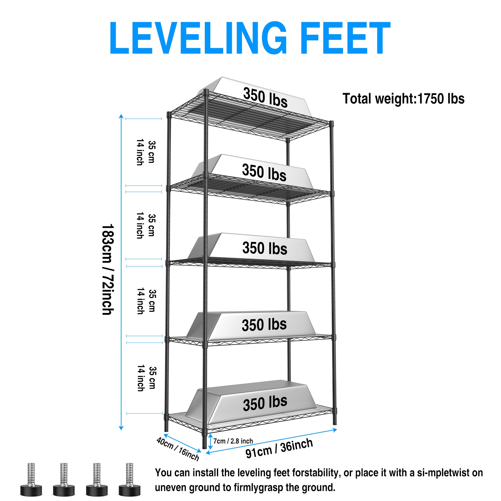 ToolCat NGG30-52-DSG Free-Standing-Shelving - View #5