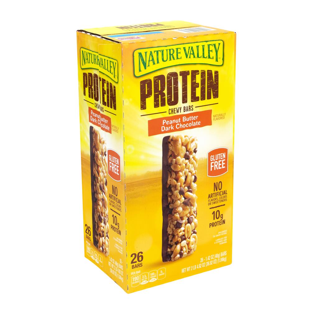 NATURE VALLEY Peanut Butter Protein Bar - Peanut Butter, Dark