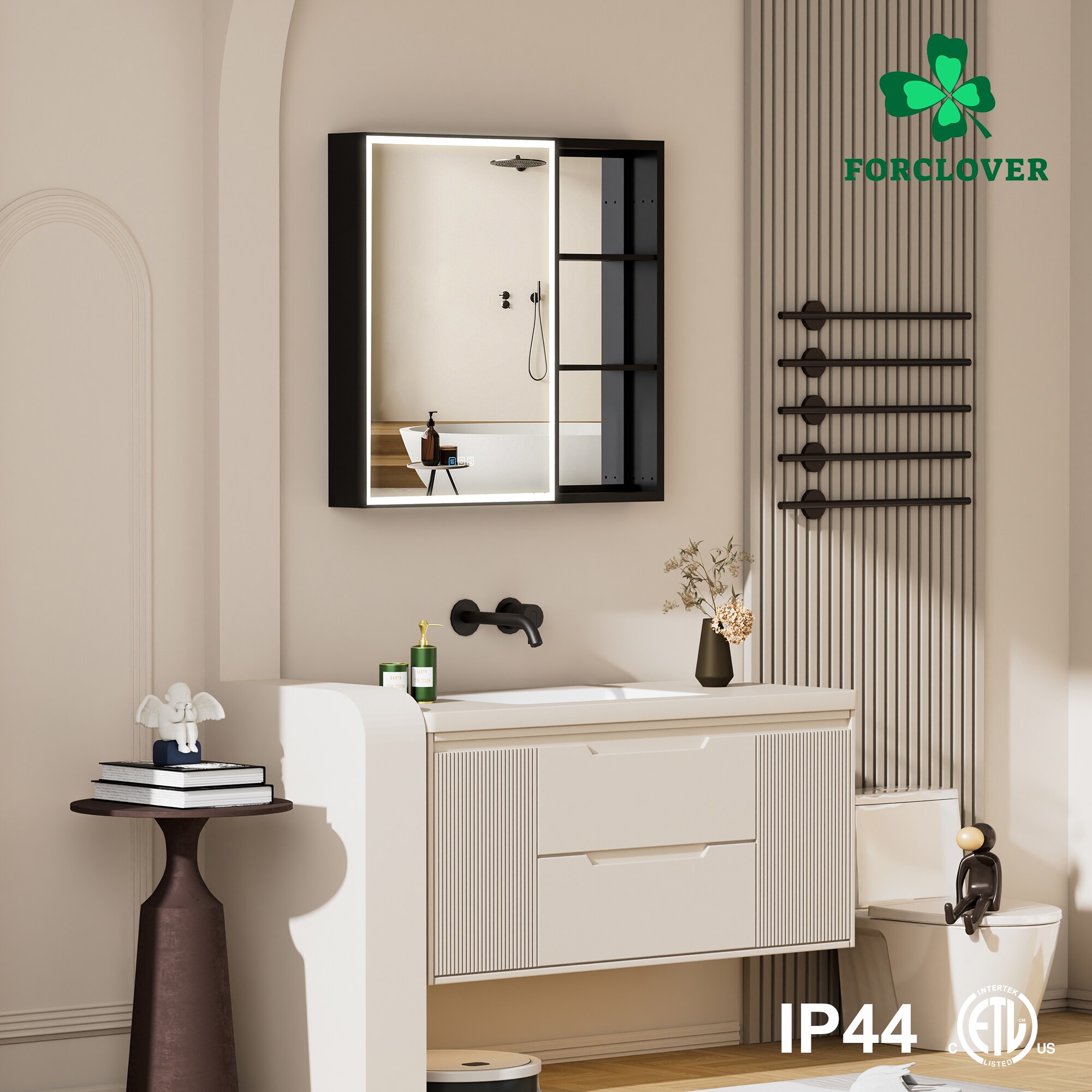 Forclover MEAM-12M3230LMC Bathroom-Medicine-Cabinets - View #12