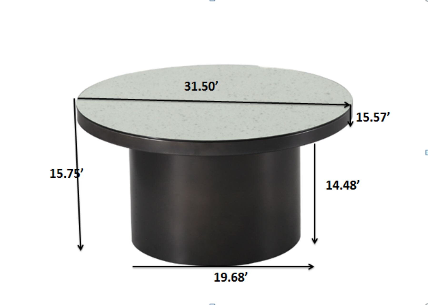 CASAINC WF-CT-1360A Coffee-Tables - View #3