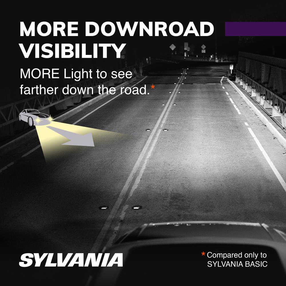 SYLVANIA 9003 XTRAVISION Headlight-Bulbs - View #3