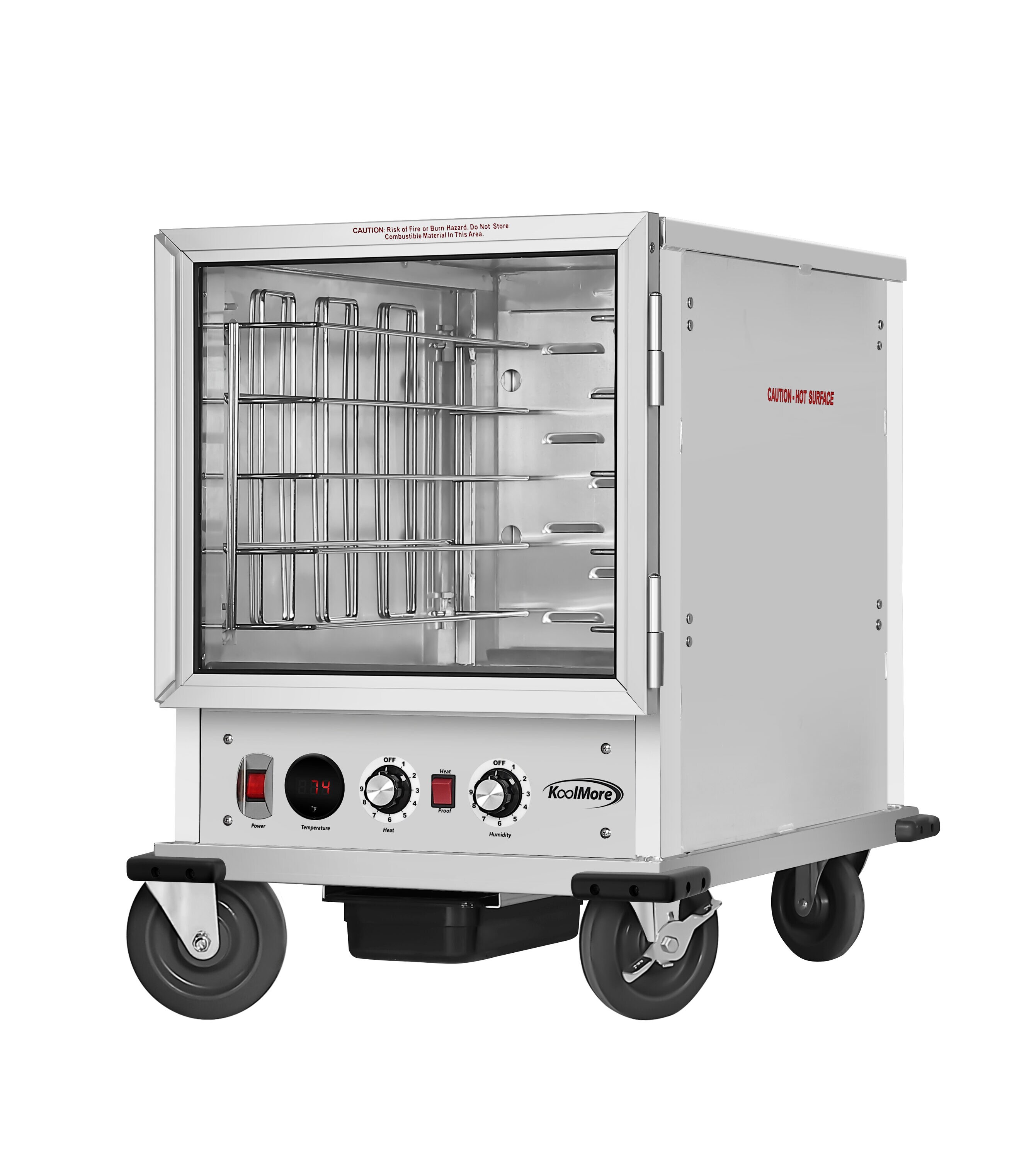 KoolMore LOW-KM-CHP12-WNGL Buffet-Servers - View #9