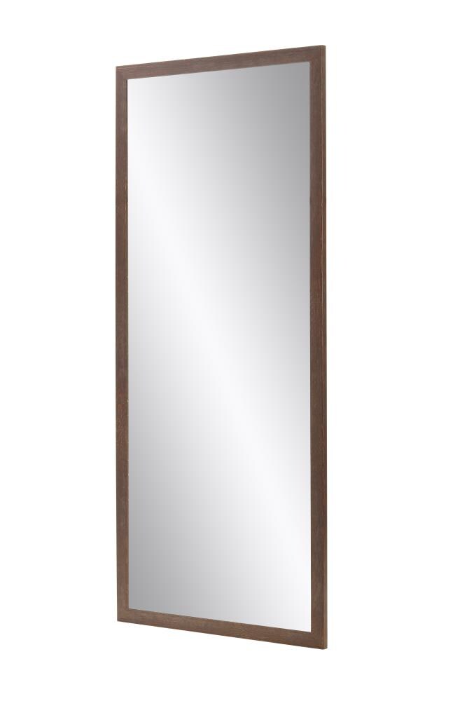 BrandtWorks BM075T 29.5-Inches W x 68.5-Inches H Rectangle Charcoal/Gray/Wood Framed Full Length Wall Mirror