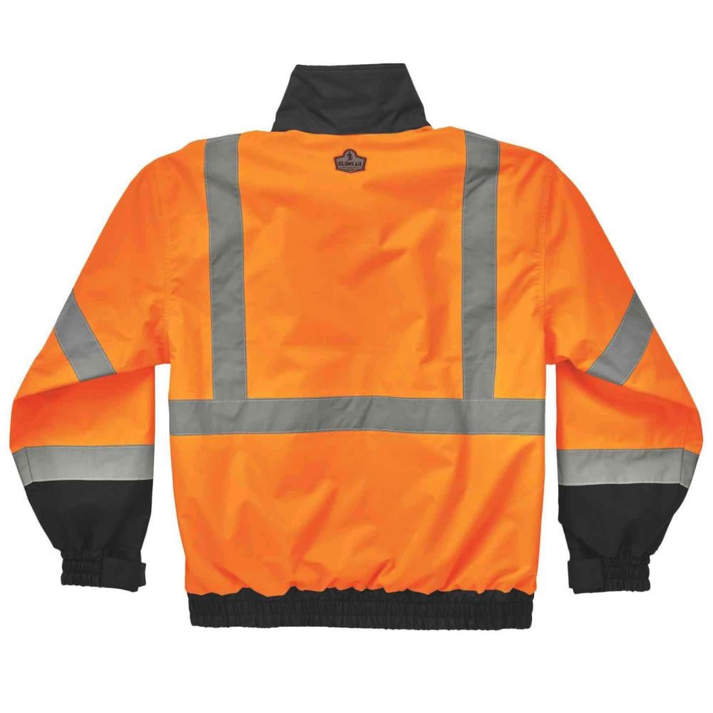 Hi-Vis-Yellow-Bomber-Jacket-With-Orange-Brace