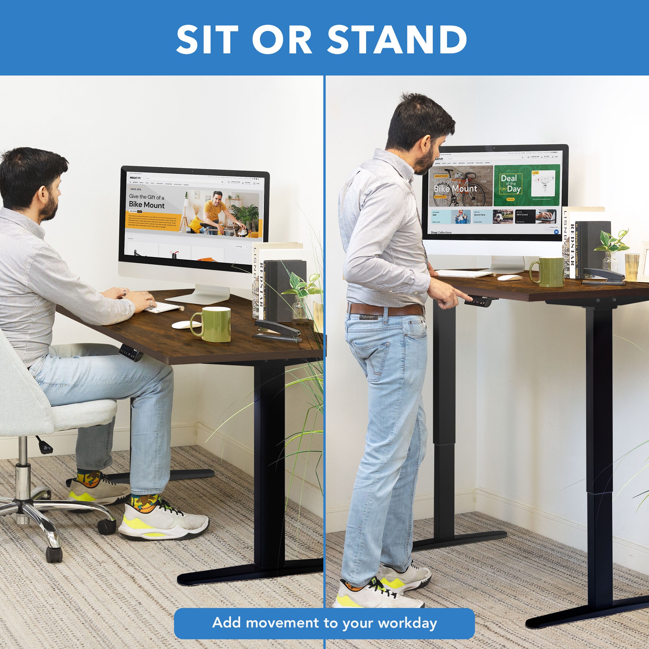Mount-It! MI-18090 desks - View #3