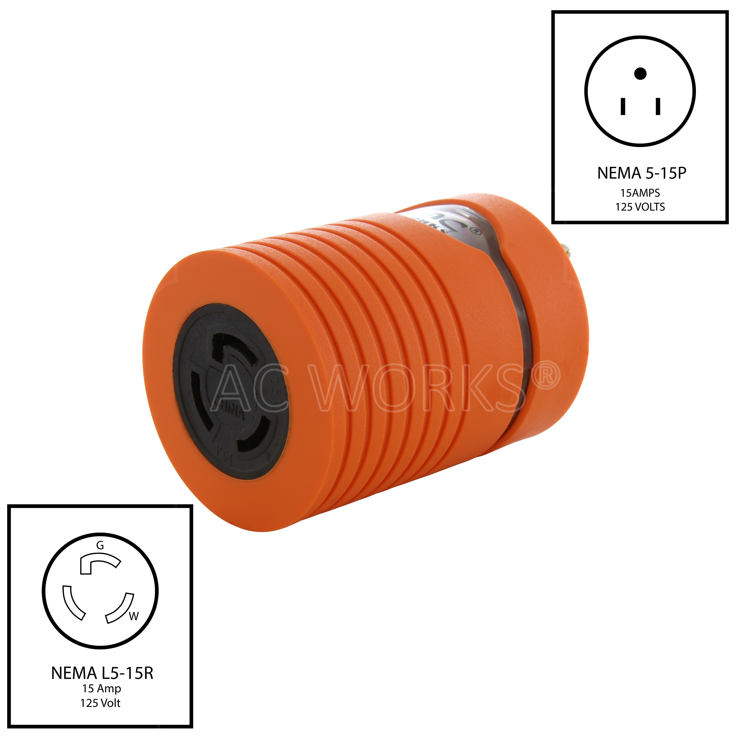 AC WORKS AD515L515 Power-Outlet-Taps - View #2