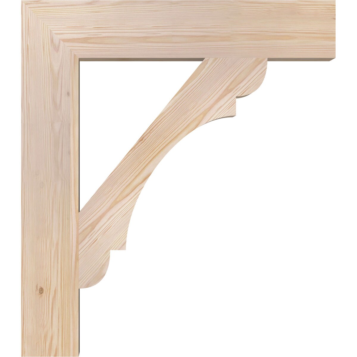 Ekena Millwork BKT06X30X34OLY05SDF Exterior-Brackets-Braces - View #3