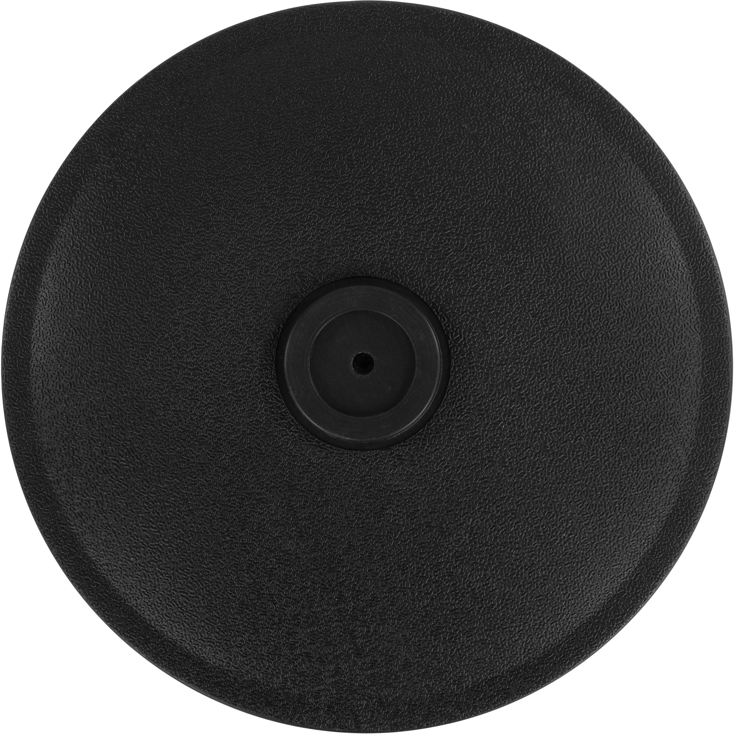Black Half-Circle Metal Outdoor Patio Umbrella Base