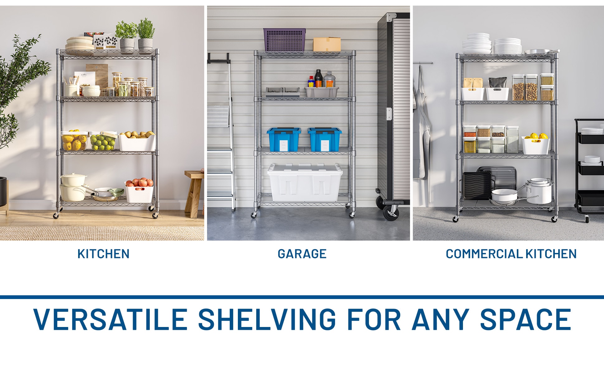 Seville Classics SHE15385B Free-Standing-Shelving - View #8