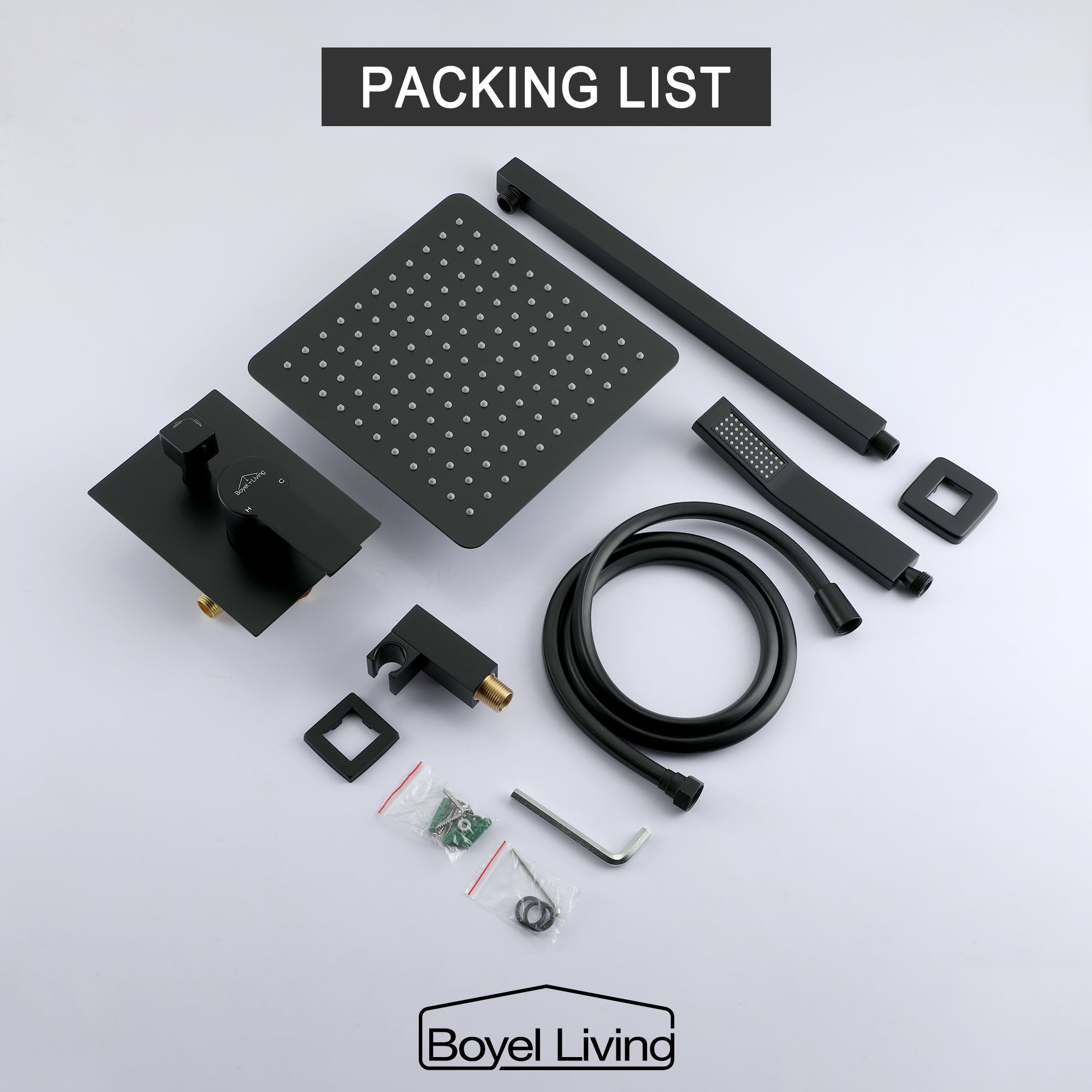 Boyel Living SMD-88004B Showerhead-Bar-Panels - View #3