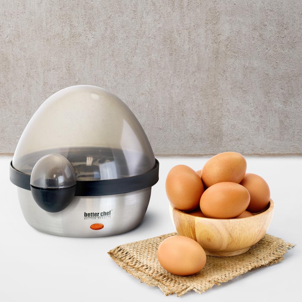 Hastings Home Multi-Function Electric Egg Cooker, 7 Egg Capacity, Perfect  Soft, Medium, Hard Boiled, Omelet Mode, Automatic Shut-Off