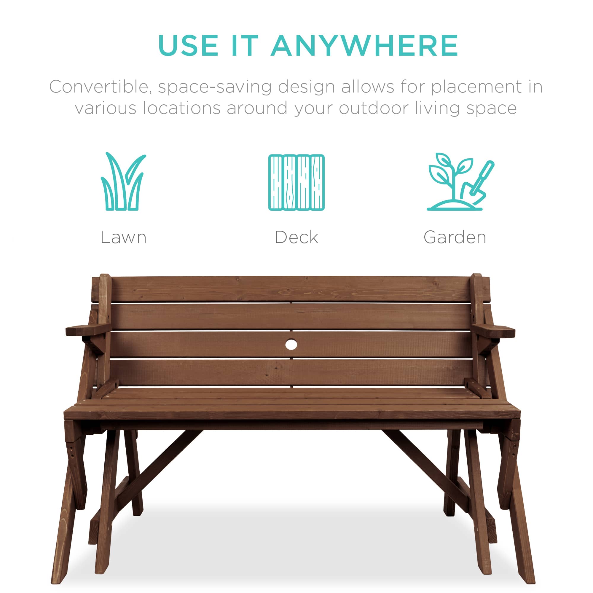 Best Choice Products SKY11115 Picnic-Tables - View #4