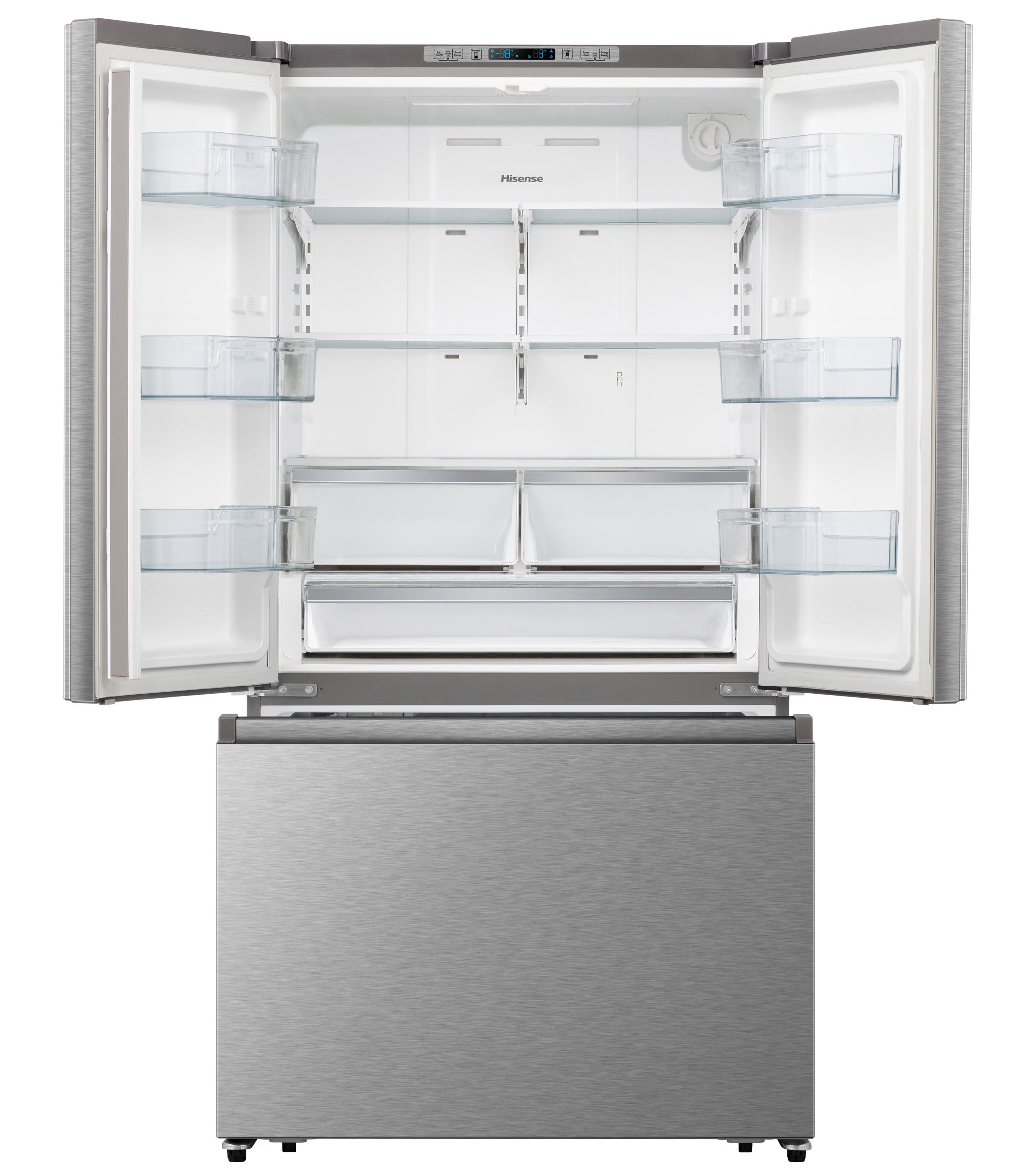 Hisense 20.9-cu ft Bottom-Freezer Refrigerator with Ice Maker (Stainless  Steel) ENERGY STAR (HRB208N6BSE) - Hisense USA