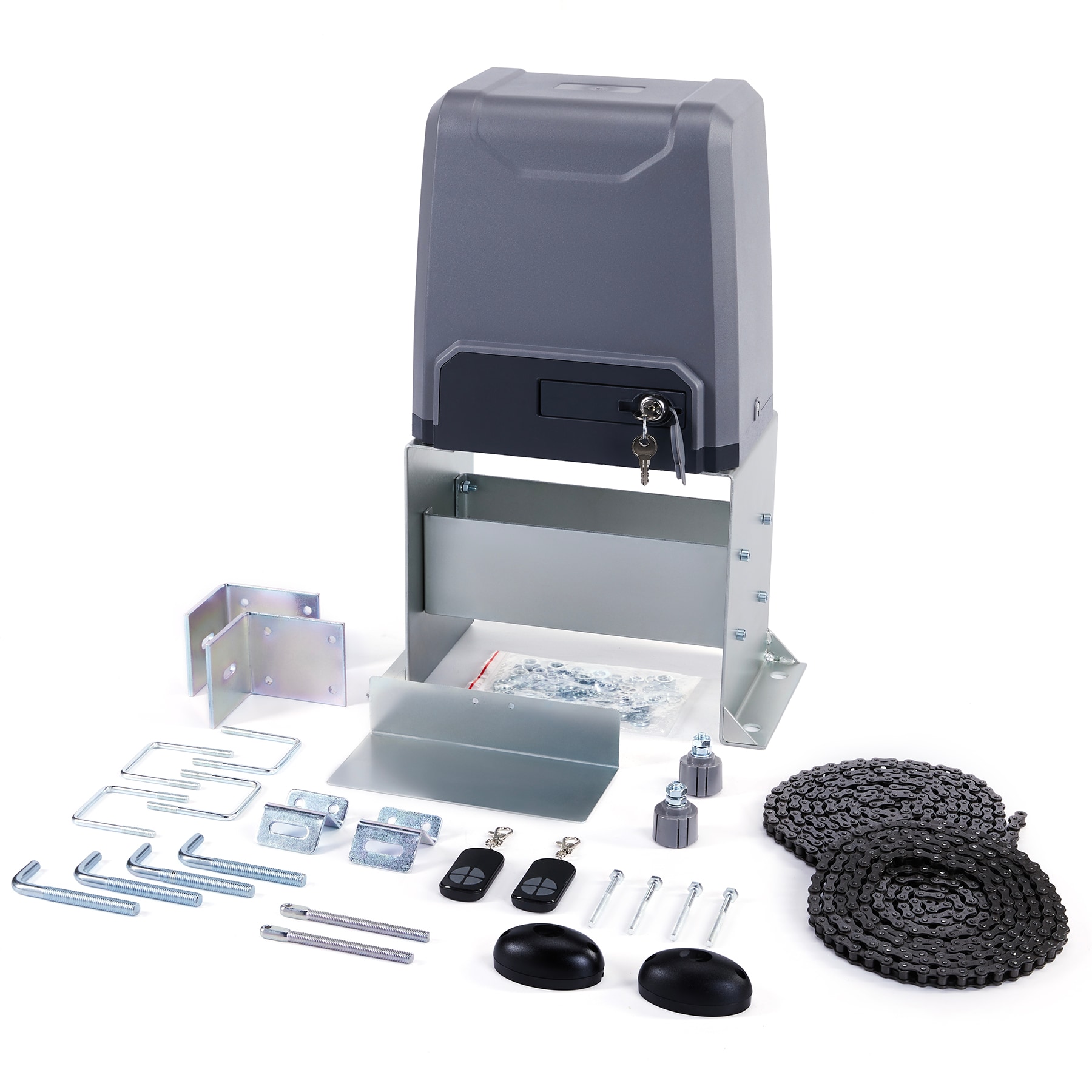 CO-Z SGO-EC14-00 39.99-Feet Slide Universal Electric Driveway Gate Opener Kit