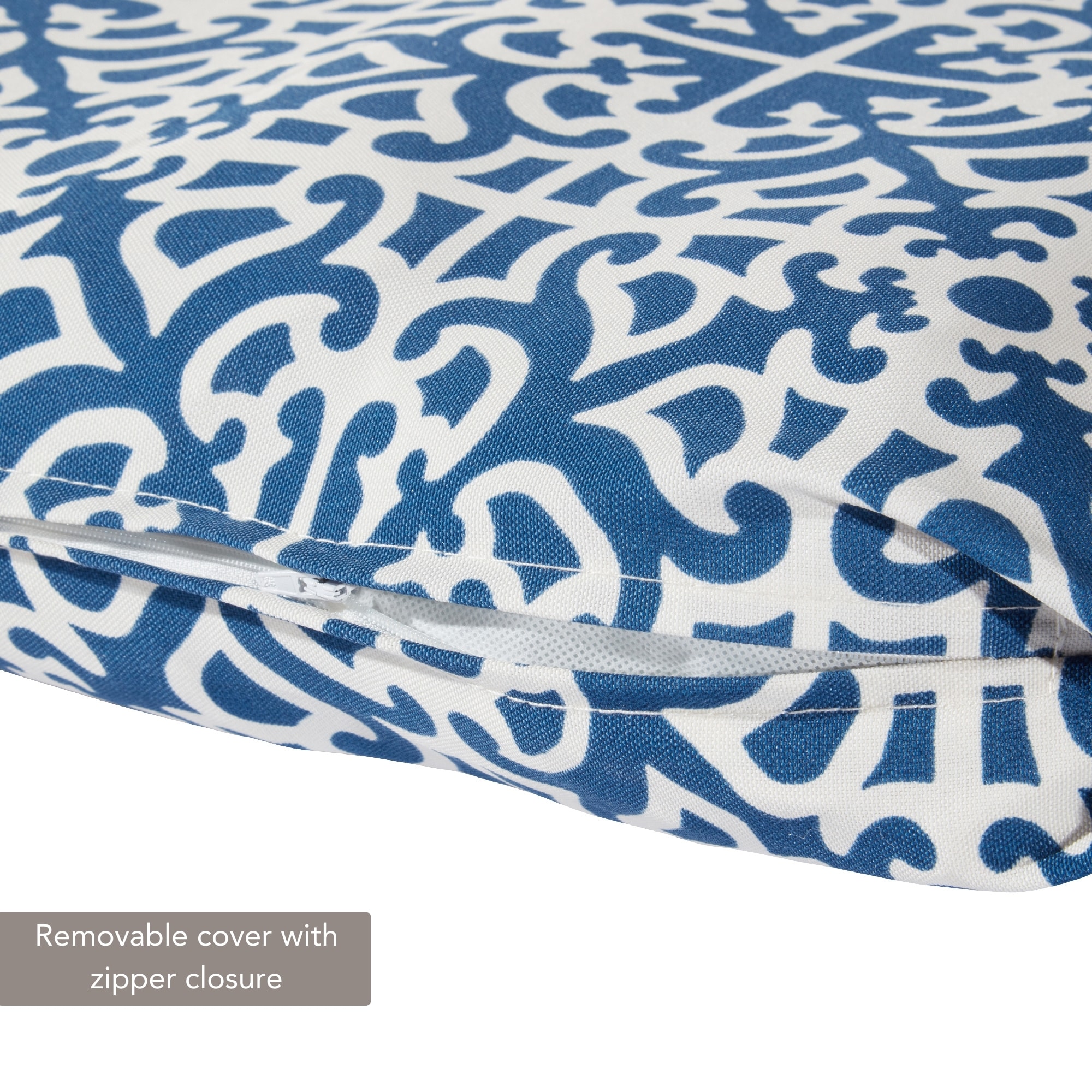 Greendale Home Fashions OC2802-INDIGO Patio-Furniture-Cushions - View #5