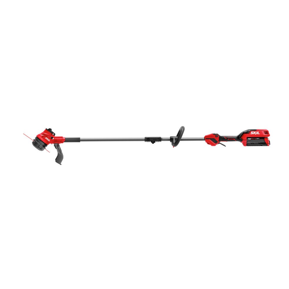 Skil PWRCORE20 20-Volt 13-Inch Cutting Diameter Brushless Straight Shaft Grass  Trimmer (1 x 4.0Ah Battery and 1 x Charger) Red/black LT4823B-10 - Best Buy