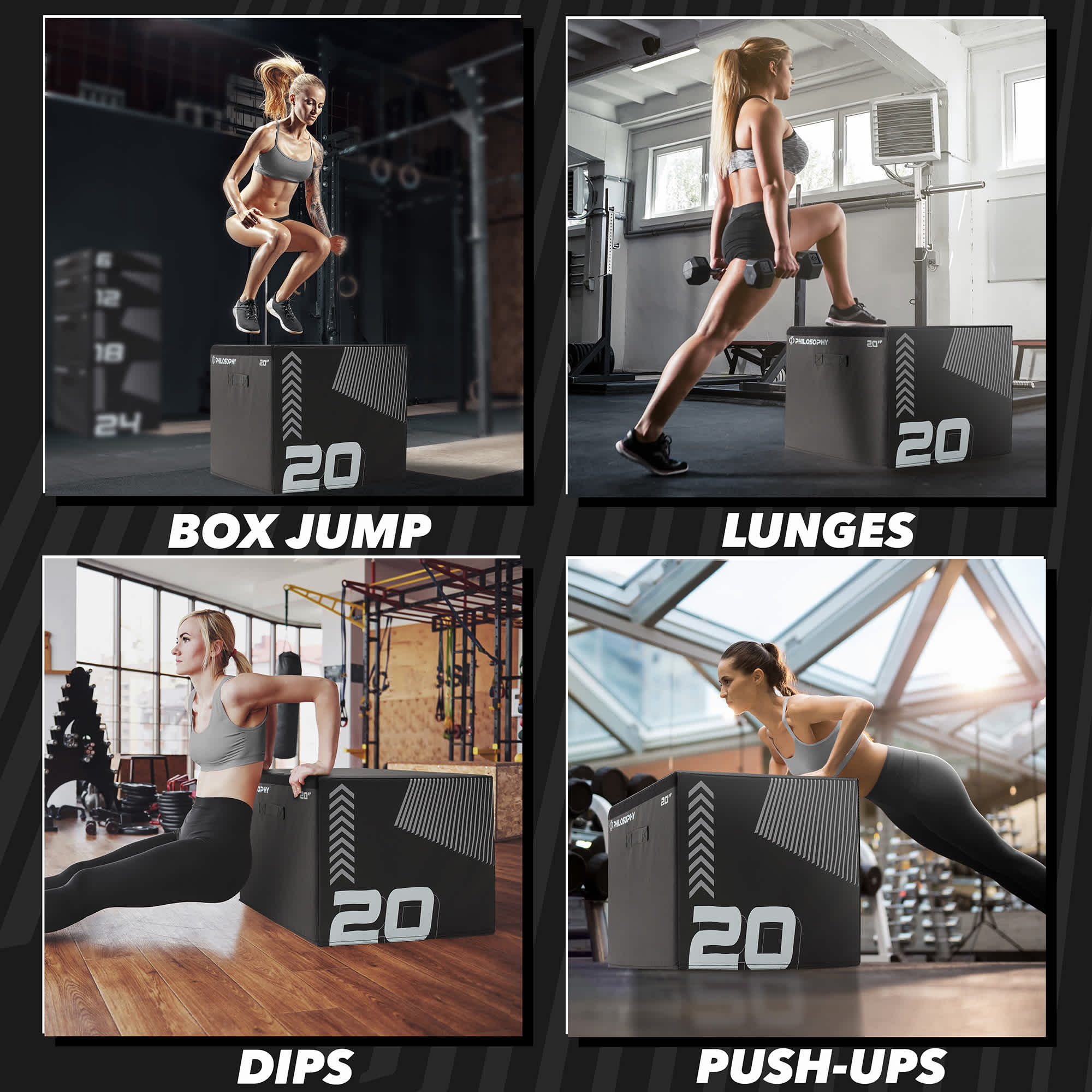 Philosophy Gym FIT-PLYO-200 Plyo-Boxes-Platforms - View #7