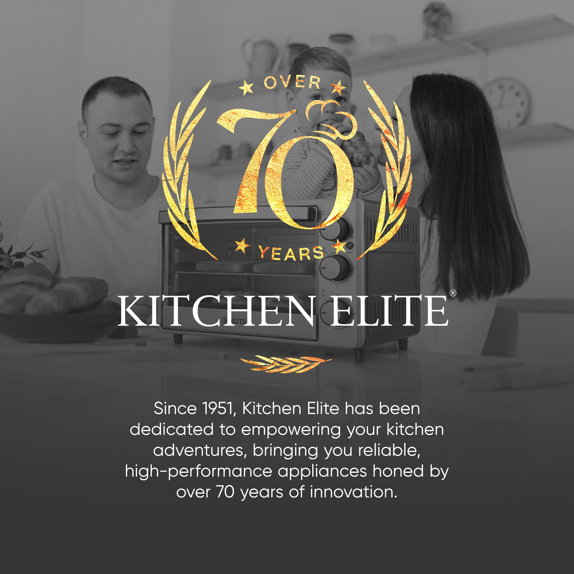 Kitchen Elite KE-TO600SB Countertop-Toaster-Ovens - View #5