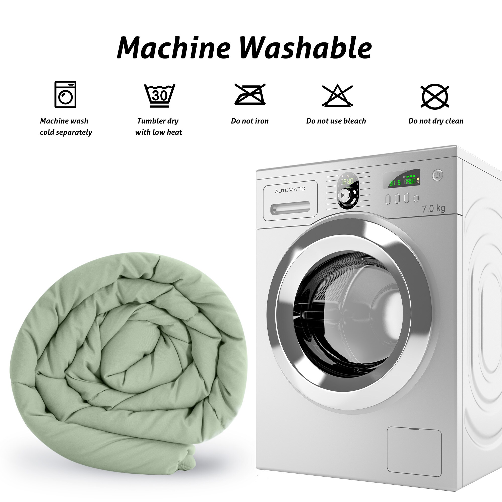 VOUA SAF-165FGHXB-GRK Comforters-And-Bedspreads - View #8