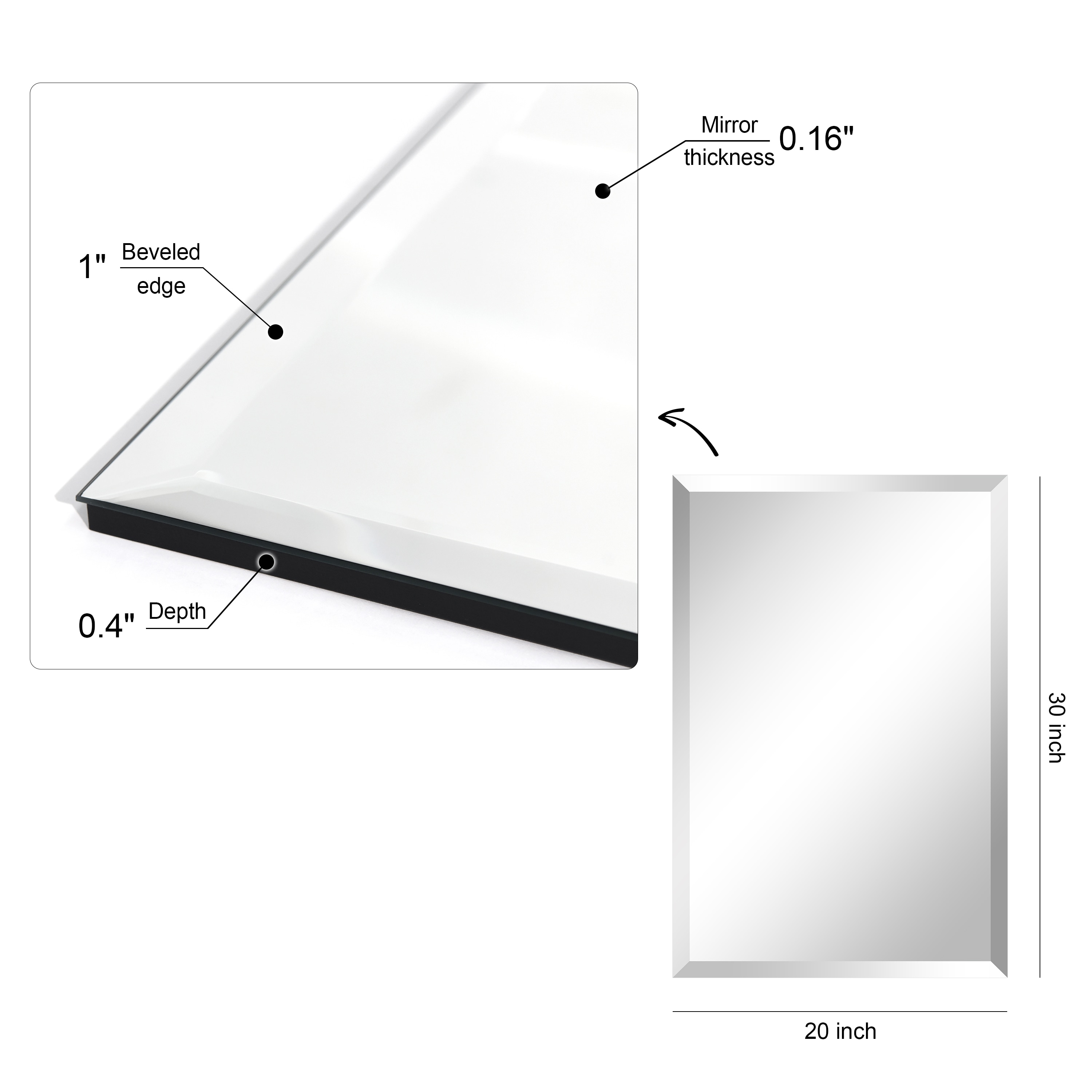Empire Art Direct FLM-10010-2030 Decor-Mirrors - View #8