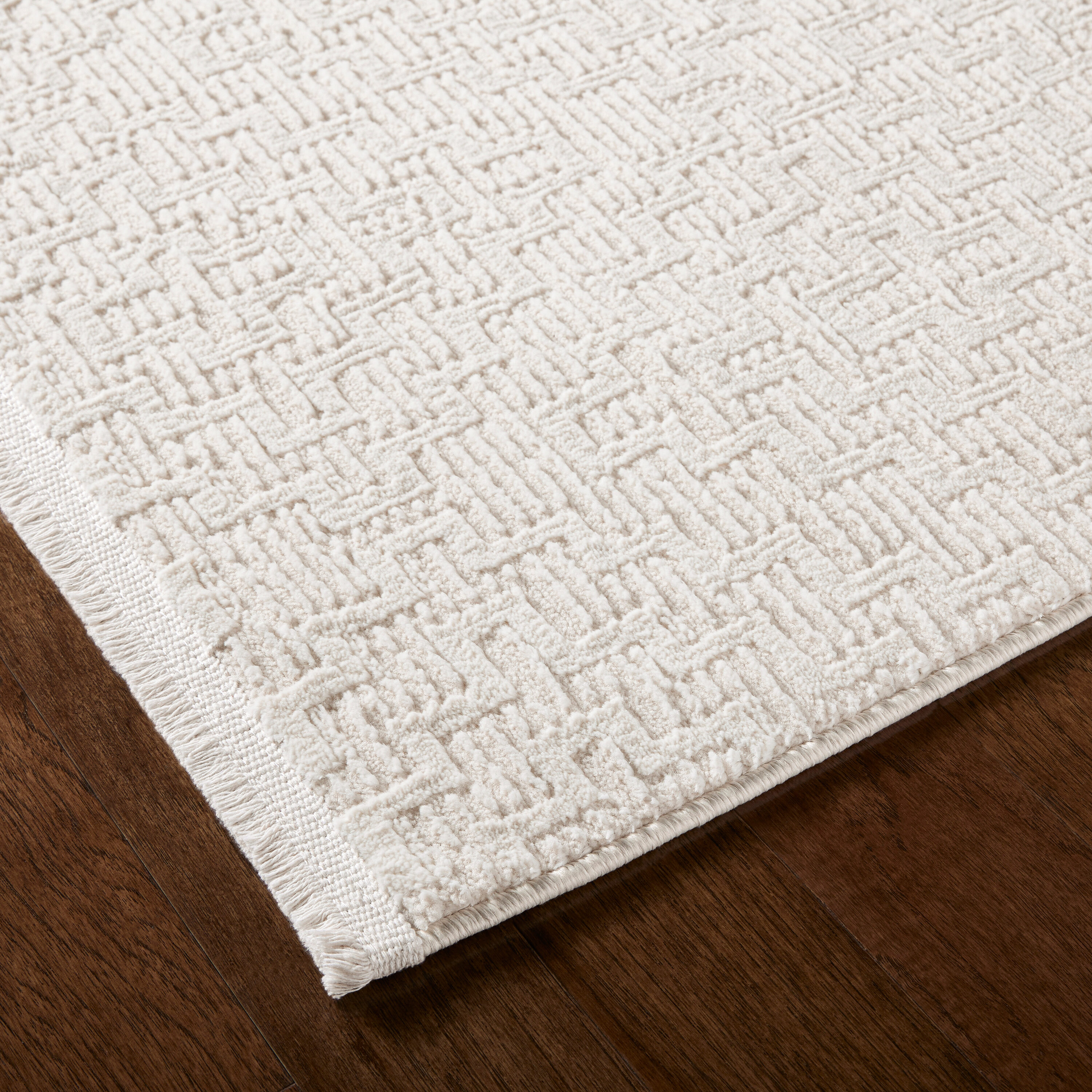 Town & Country Living Tretta 8 X 10 (ft) Ivory Indoor Trellis Area Rug ...