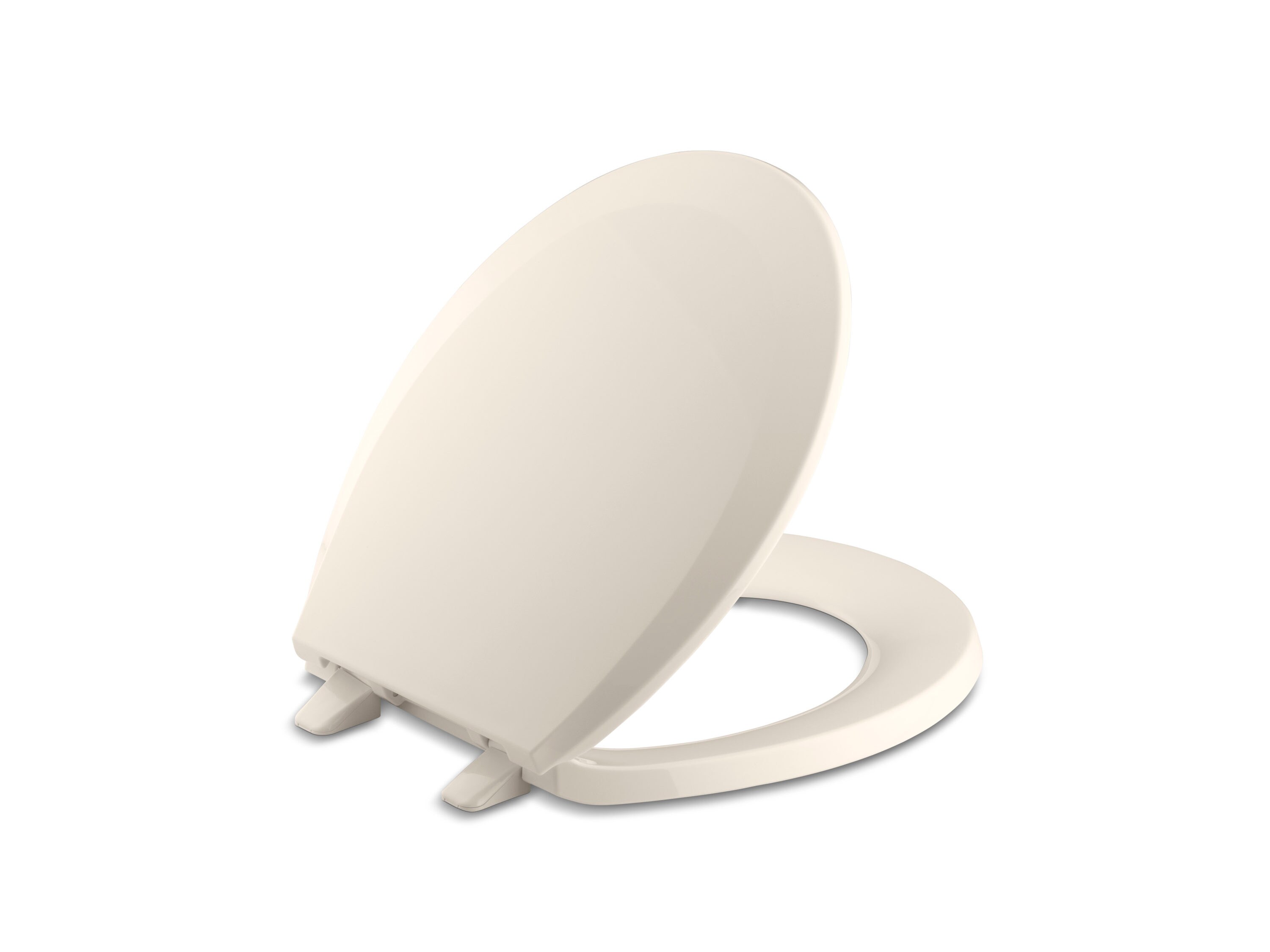 KOHLER 4662-55 Lustra Plastic Innocent Blush Round Toilet Seat