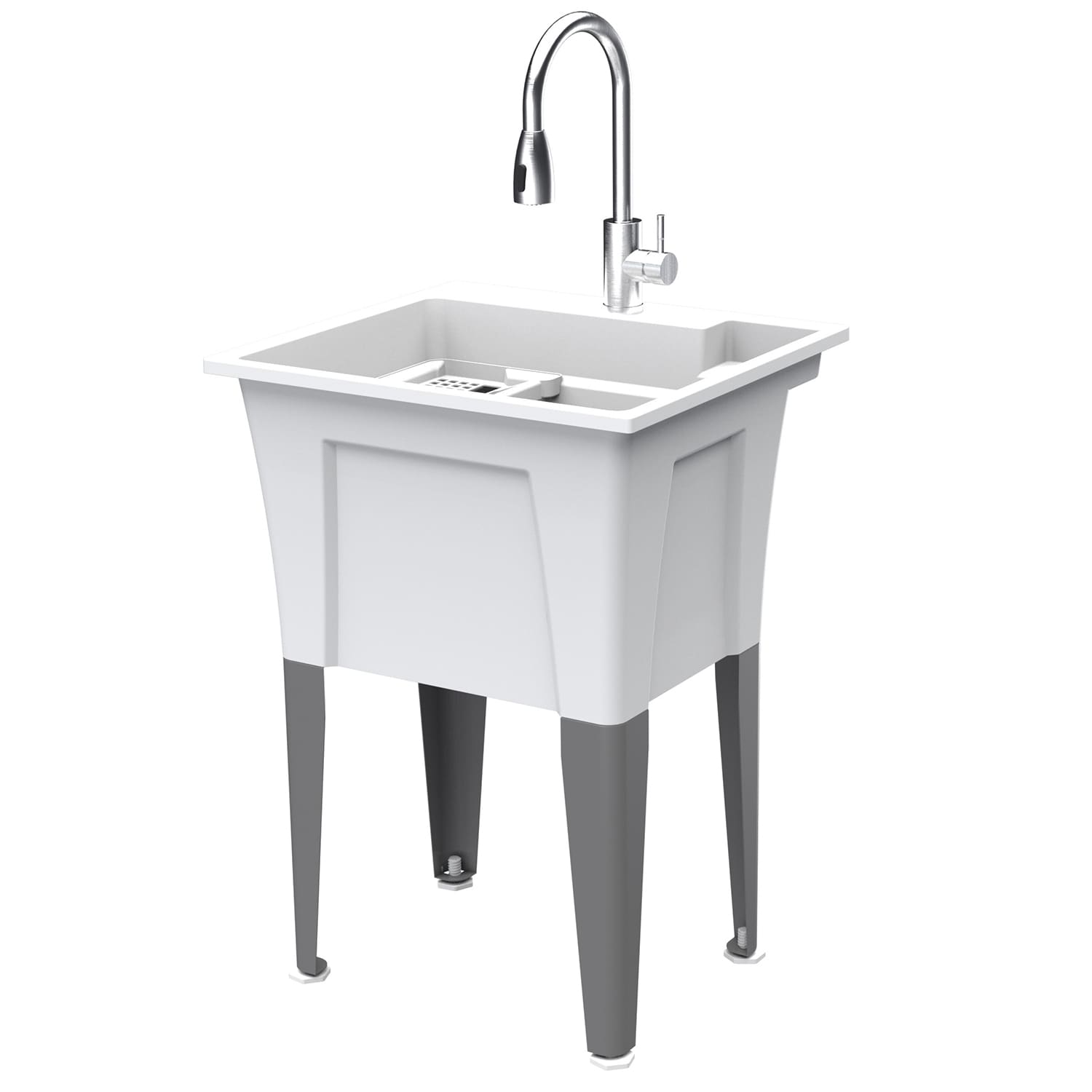 RuggedTub B24WK1GN-SLMBUS Laundry-Tubs-Utility-Sinks - View #2