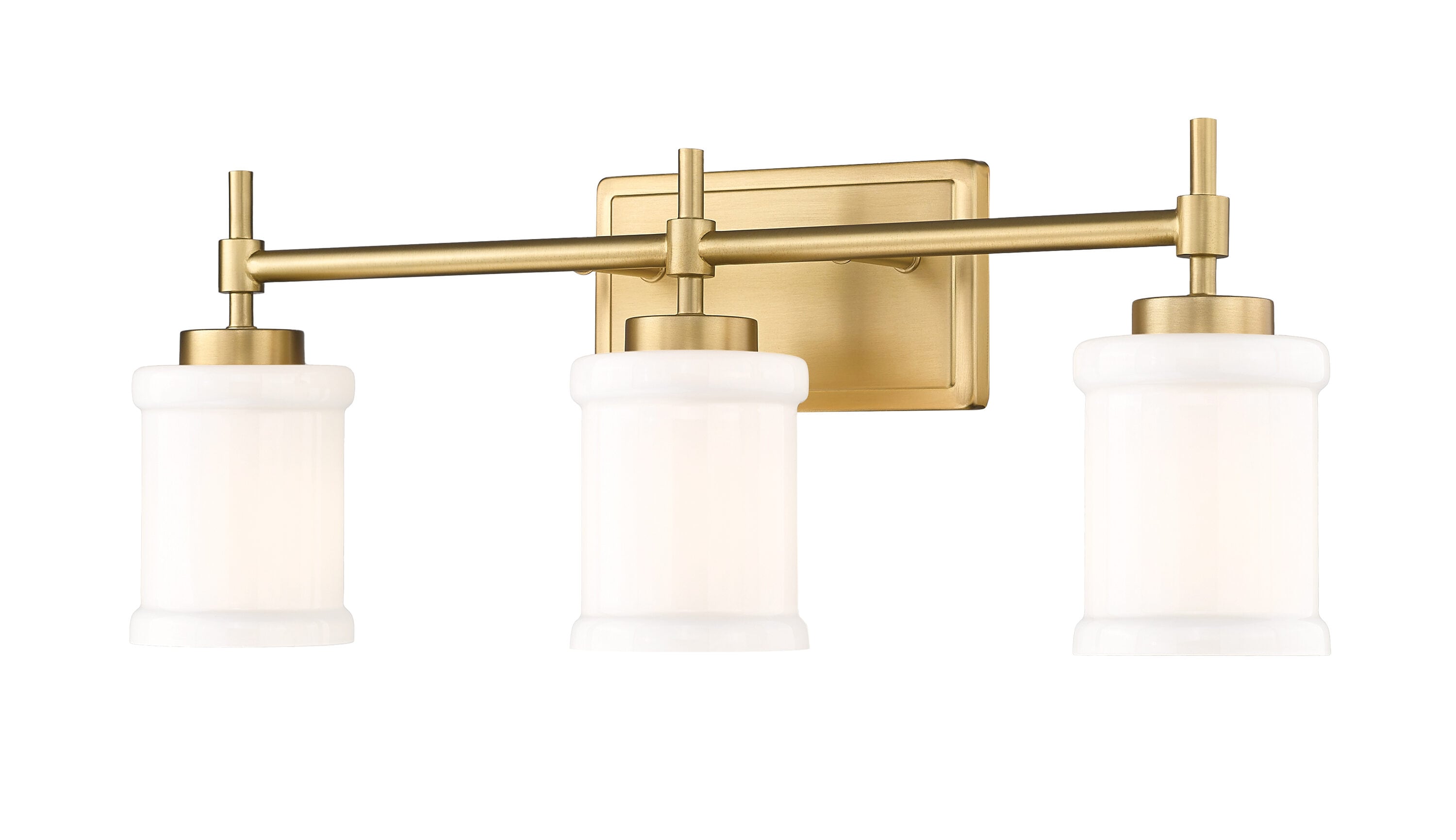 Z-Lite 622-3V-MGLD Cadoc 23.5-in 3 -Light Gold Transitional Vanity light