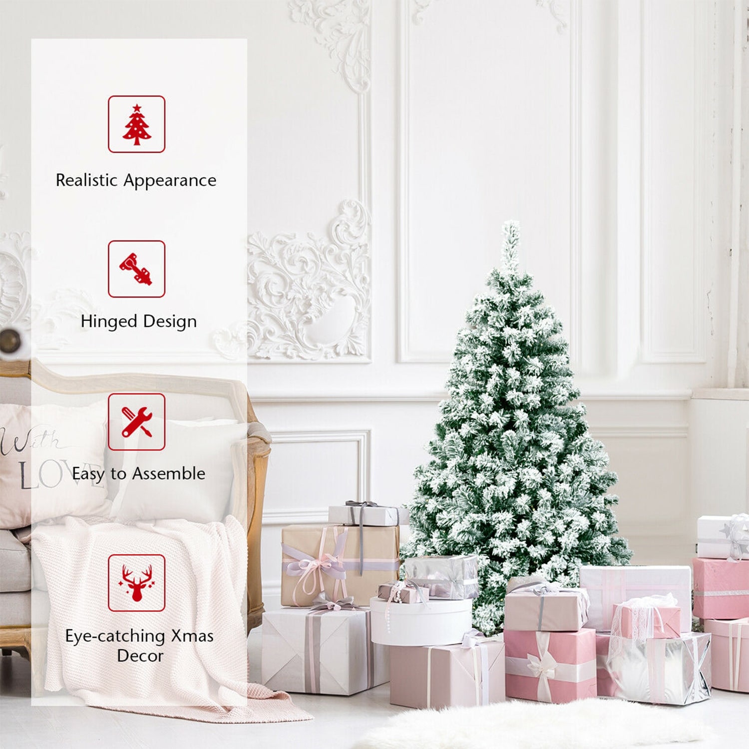 Forclover HYFE-20570 Artificial-Christmas-Trees - View #3