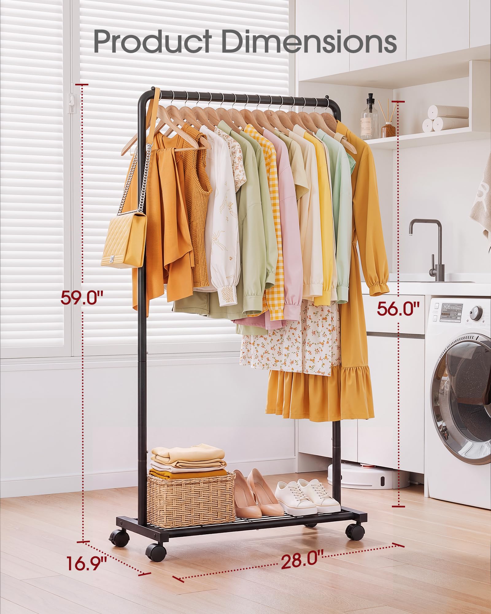 Anqtovp LAN0805N432 Garment-Racks - View #4