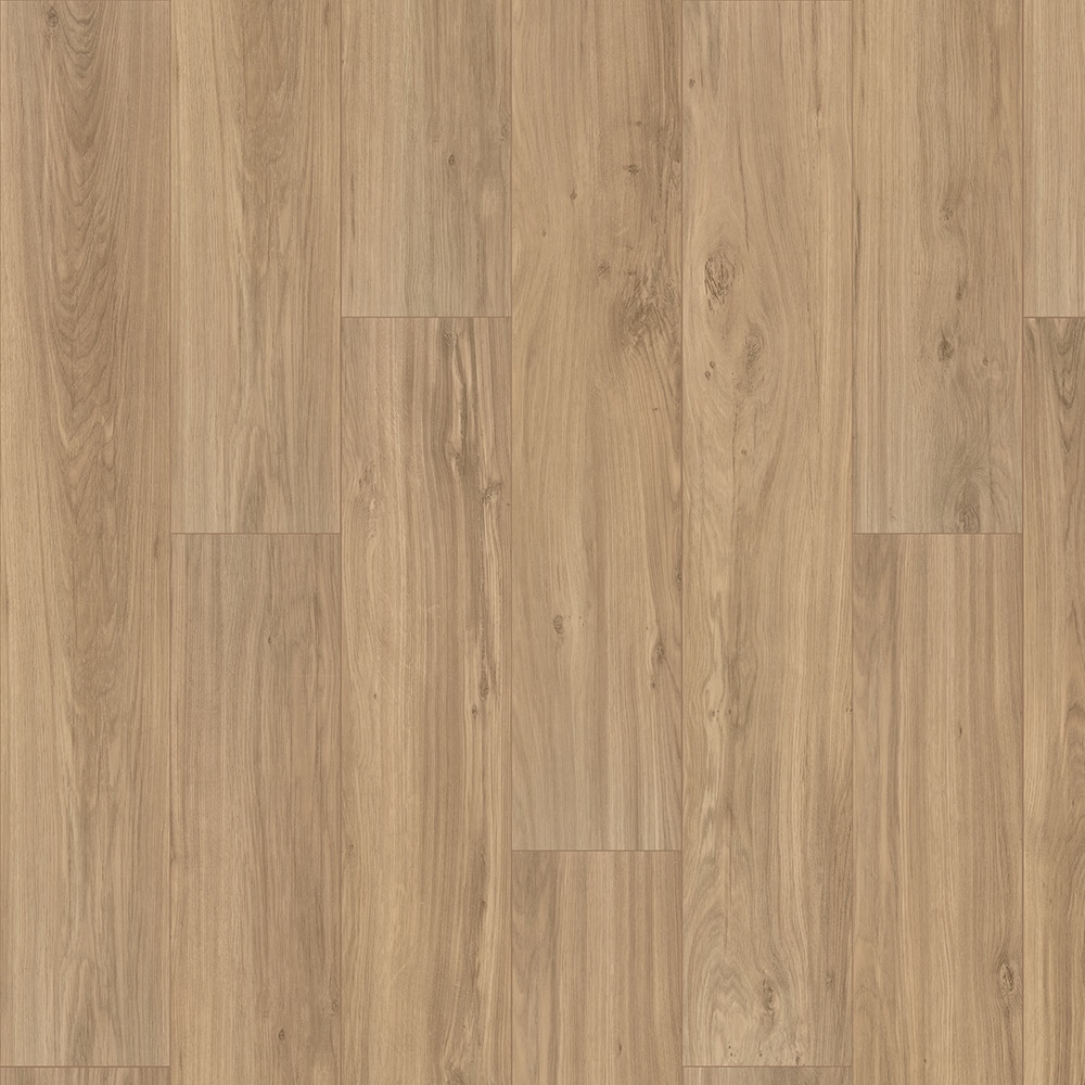STAINMASTER LSM07 - 1235 Carrboro Oak Brown Wood look 22-mil x 9-in W x 47-in L Waterproof and Water Resistant Interlocking Luxury Vinyl Plank Flooring ( 18.78-sq ft Carton )