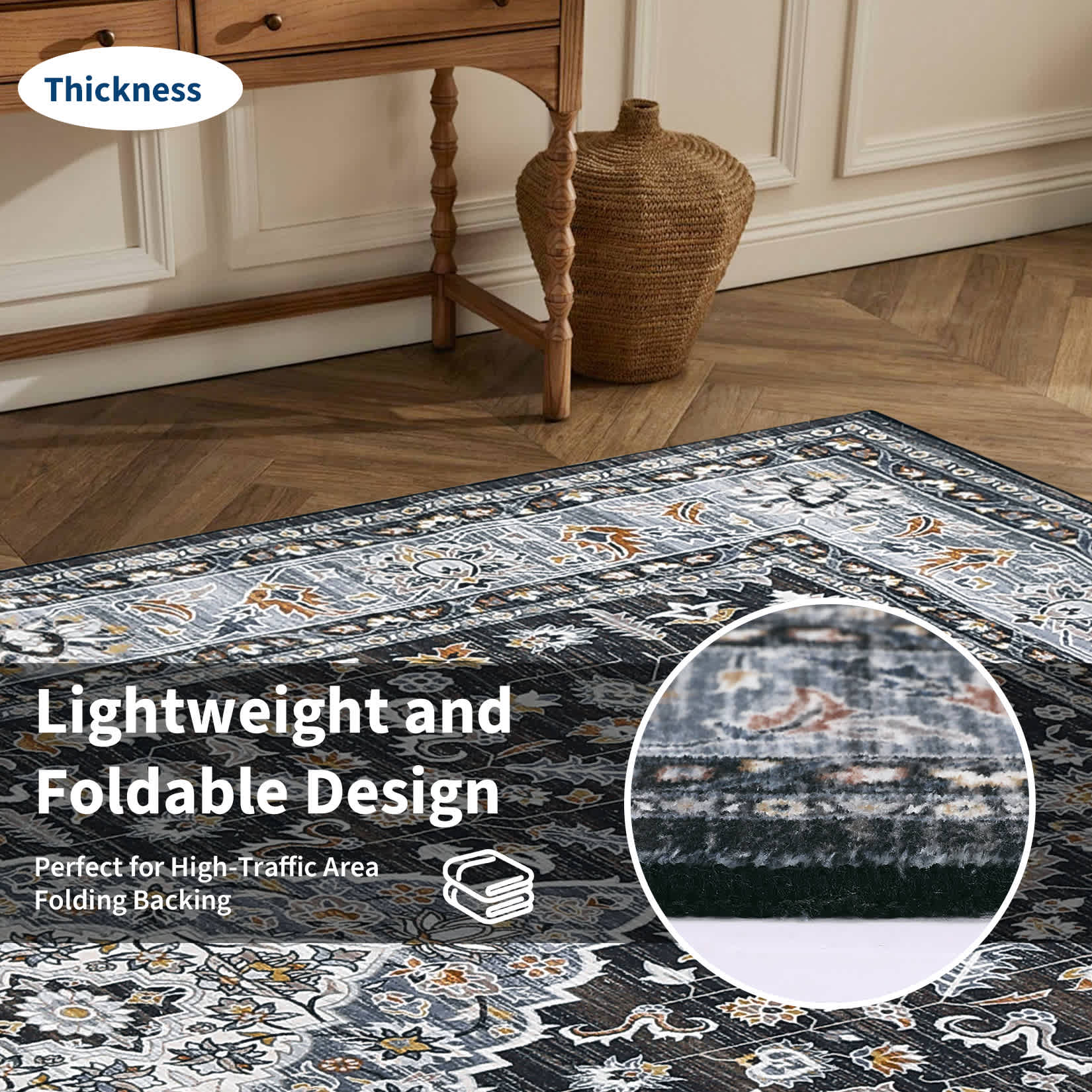 WhizMax SUNNY-PHK-33SGHB6R rugs - View #7