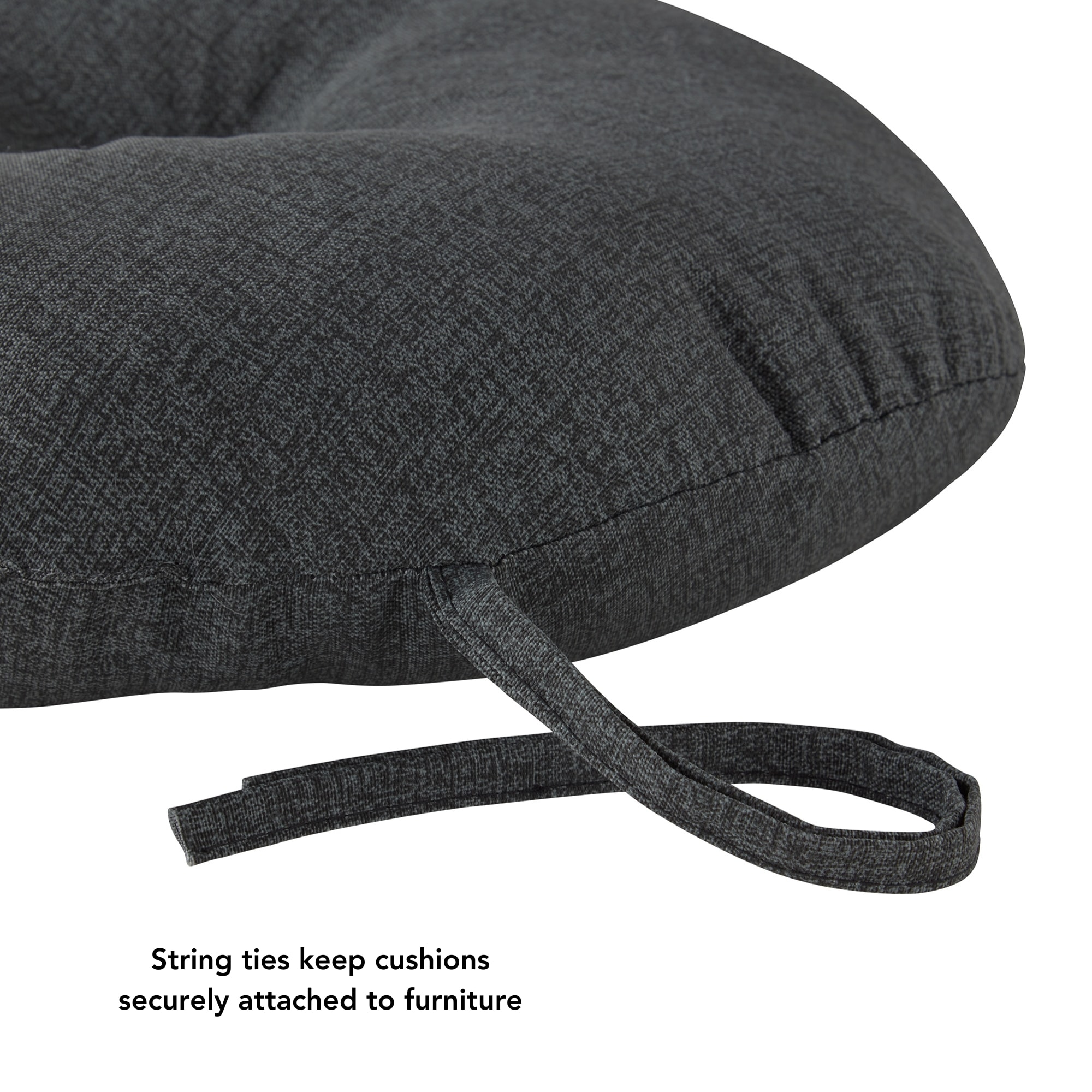 Greendale Home Fashions OC6816S4-CARBON Patio-Furniture-Cushions - View #4