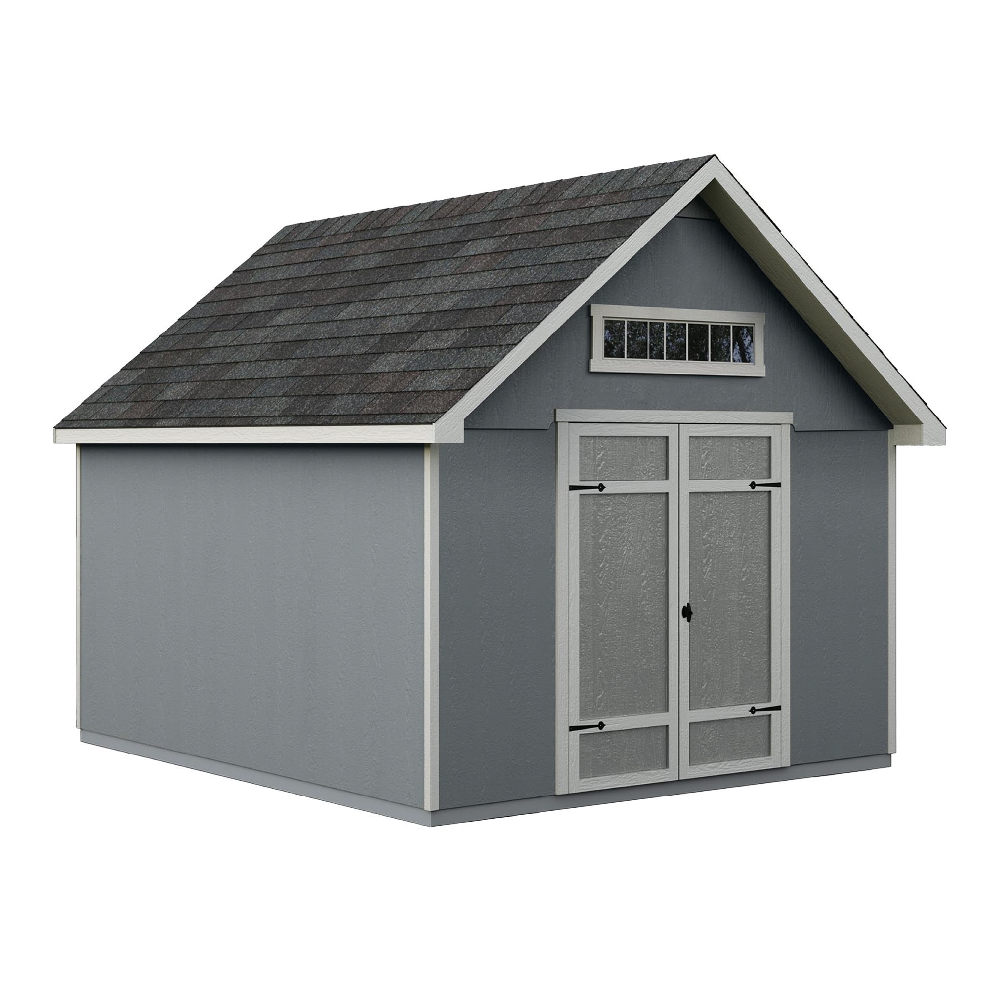 Heartland Rockport 10-ft X 12-ft Gable Style Wood Outdoor Storage Shed ...