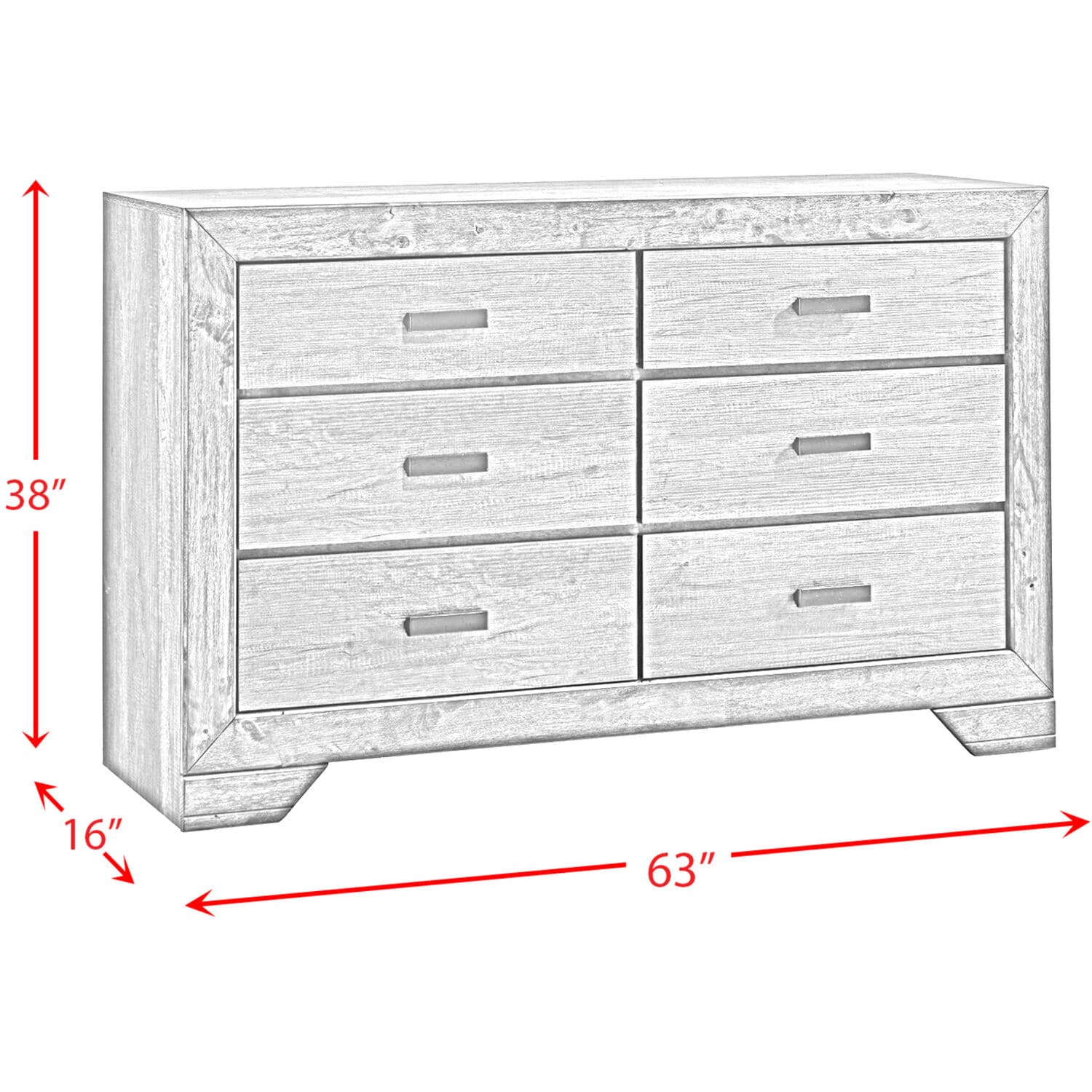 Hanover HBR016A5Q1-WG Bedroom-Sets - View #15