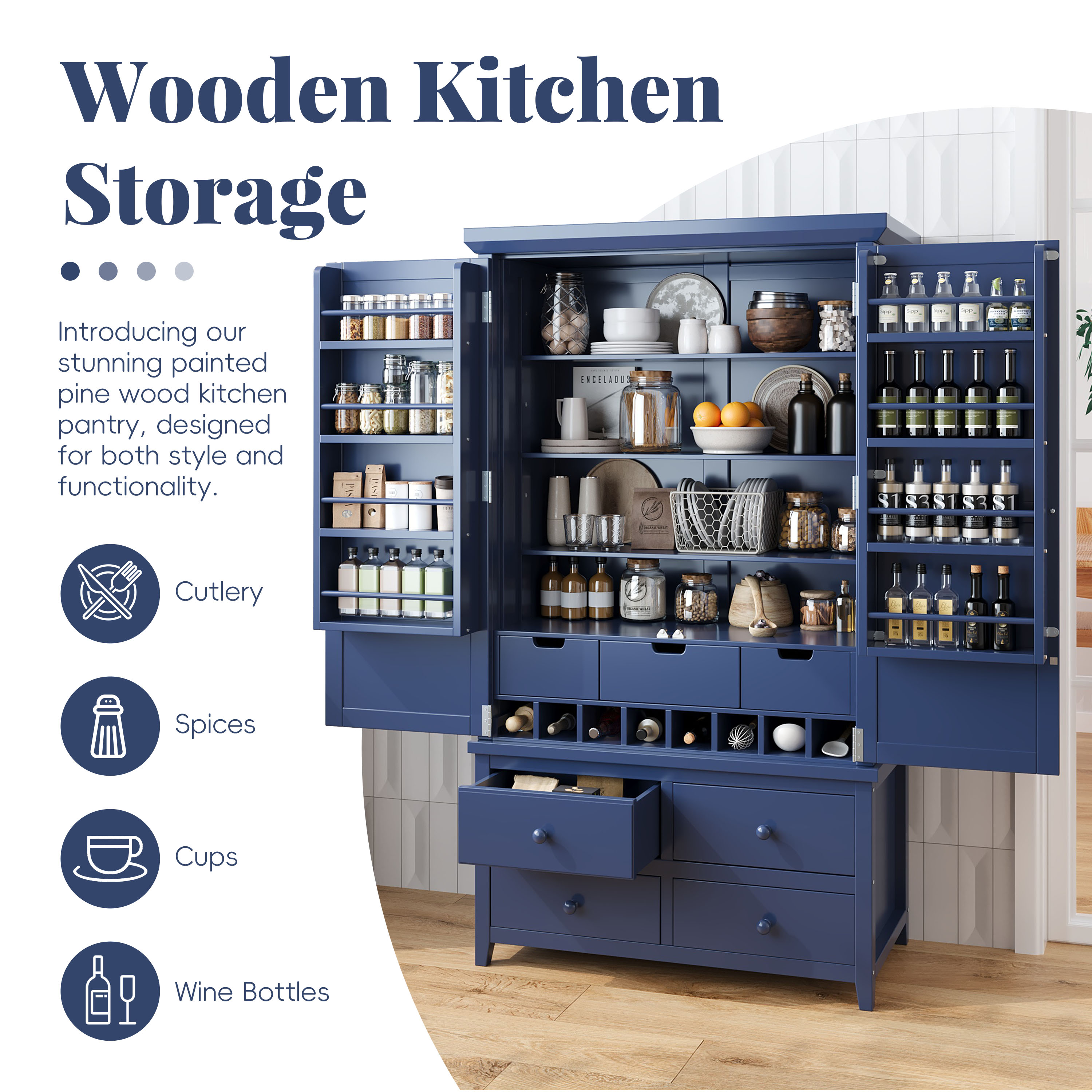 Oaks Decor OA0070AAC Dining-Kitchen-Storarge - View #8