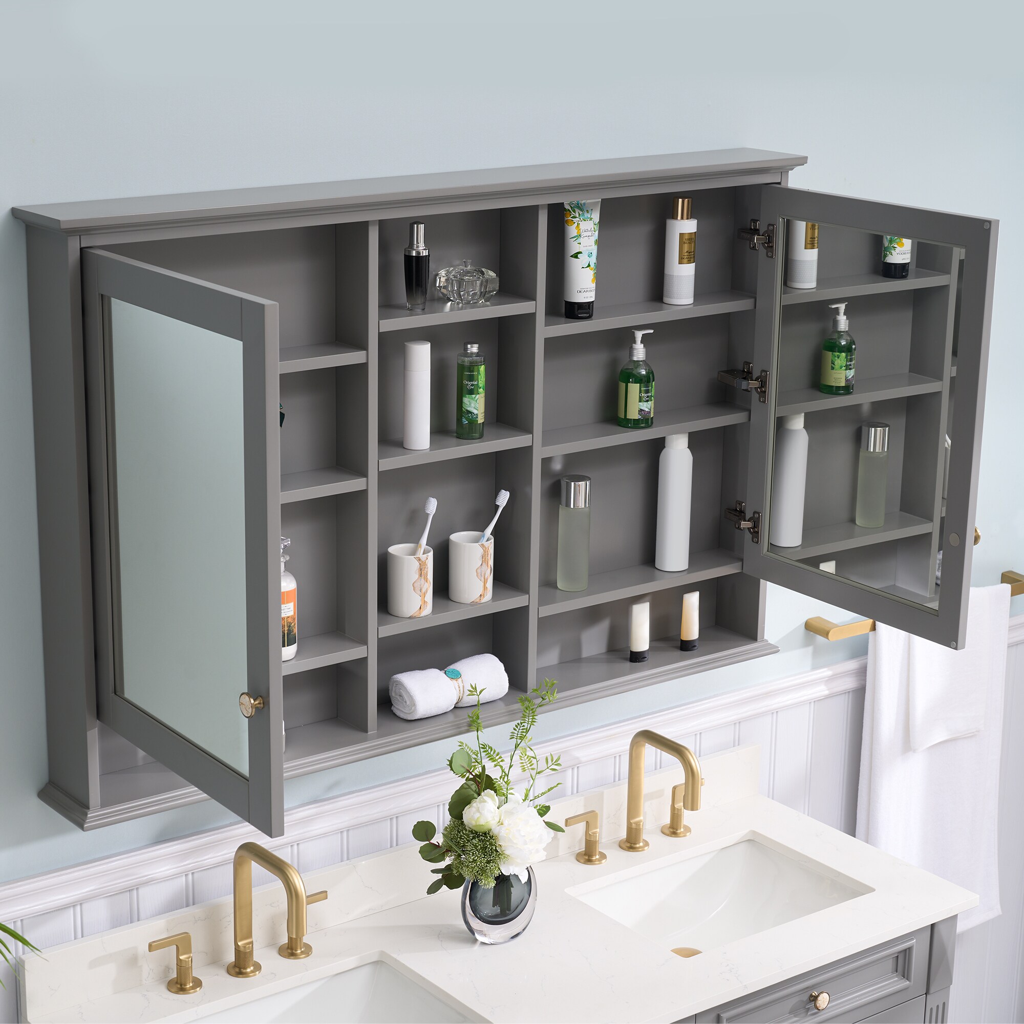 WELLFOR MED55YS1TG Bathroom-Medicine-Cabinets - View #7